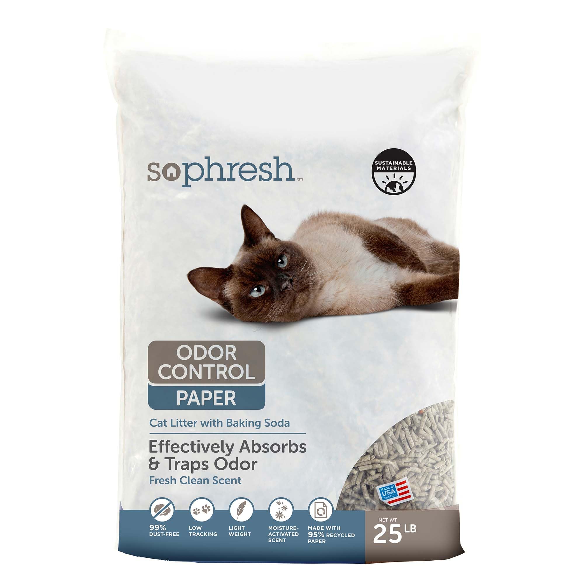 So Phresh by Petco Scented Odor Control Paper Pellet Cat Litter 25 lbs.