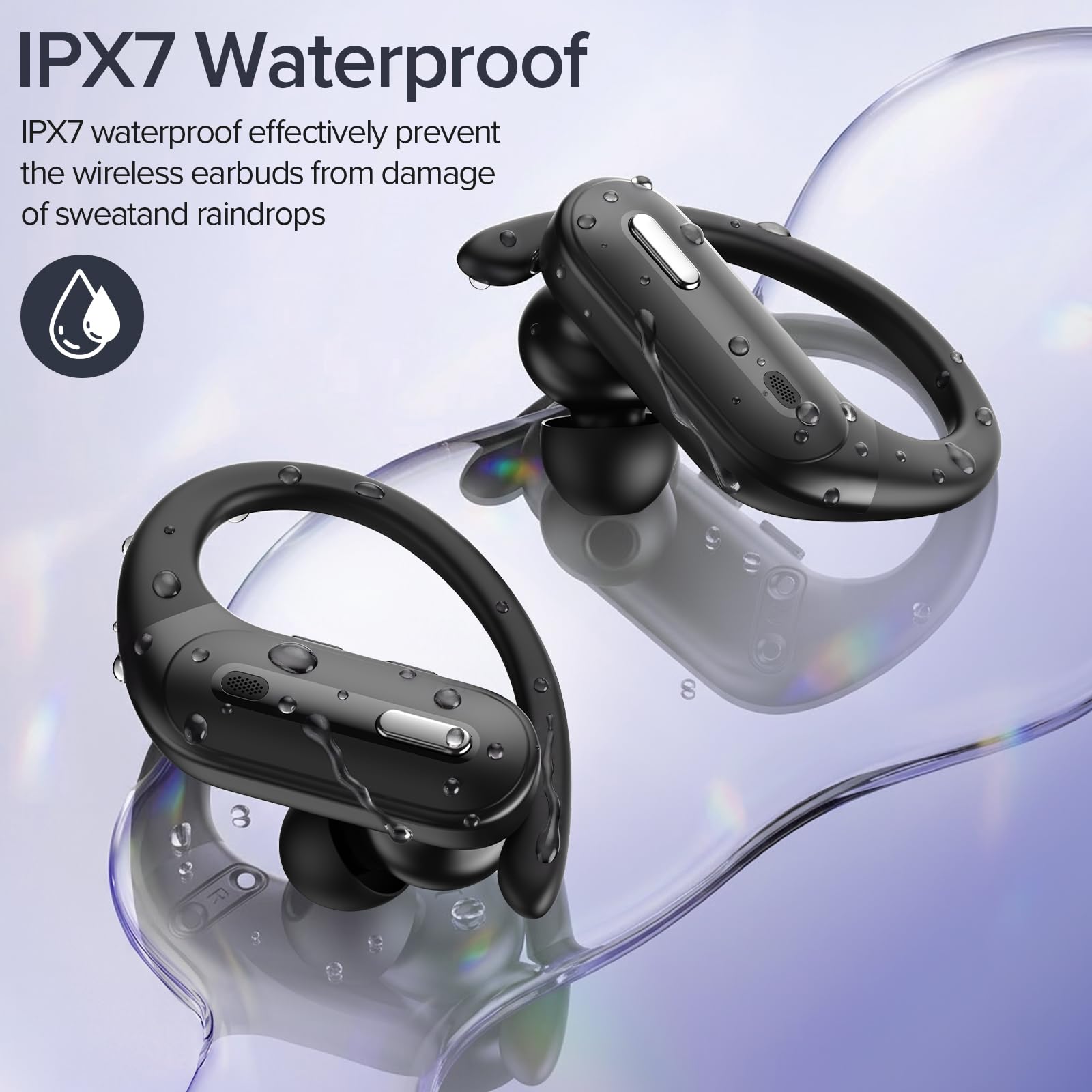 Active Noise Cancelling Earbuds - 90H Battery -7