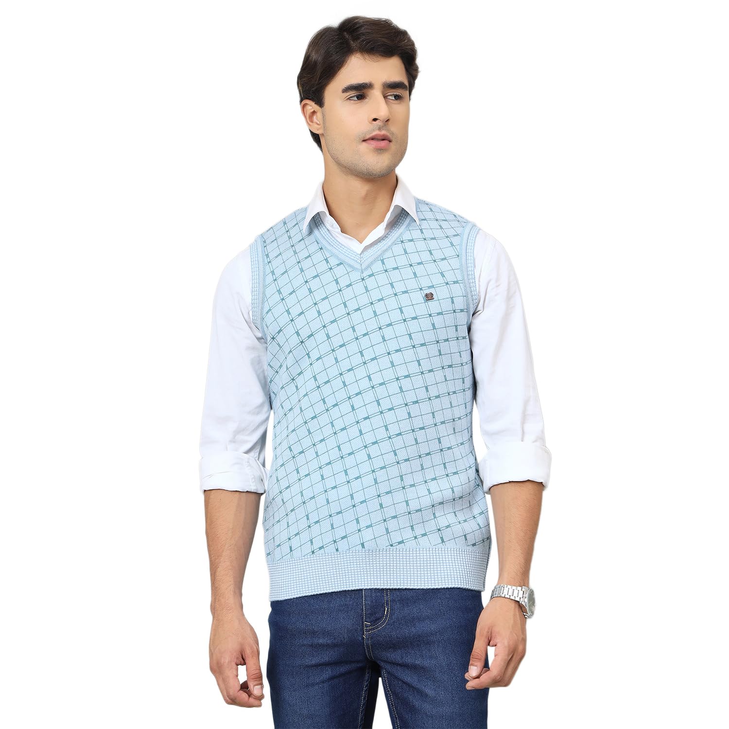duke Men Acrylic Blend Modern Sweater-picture-20