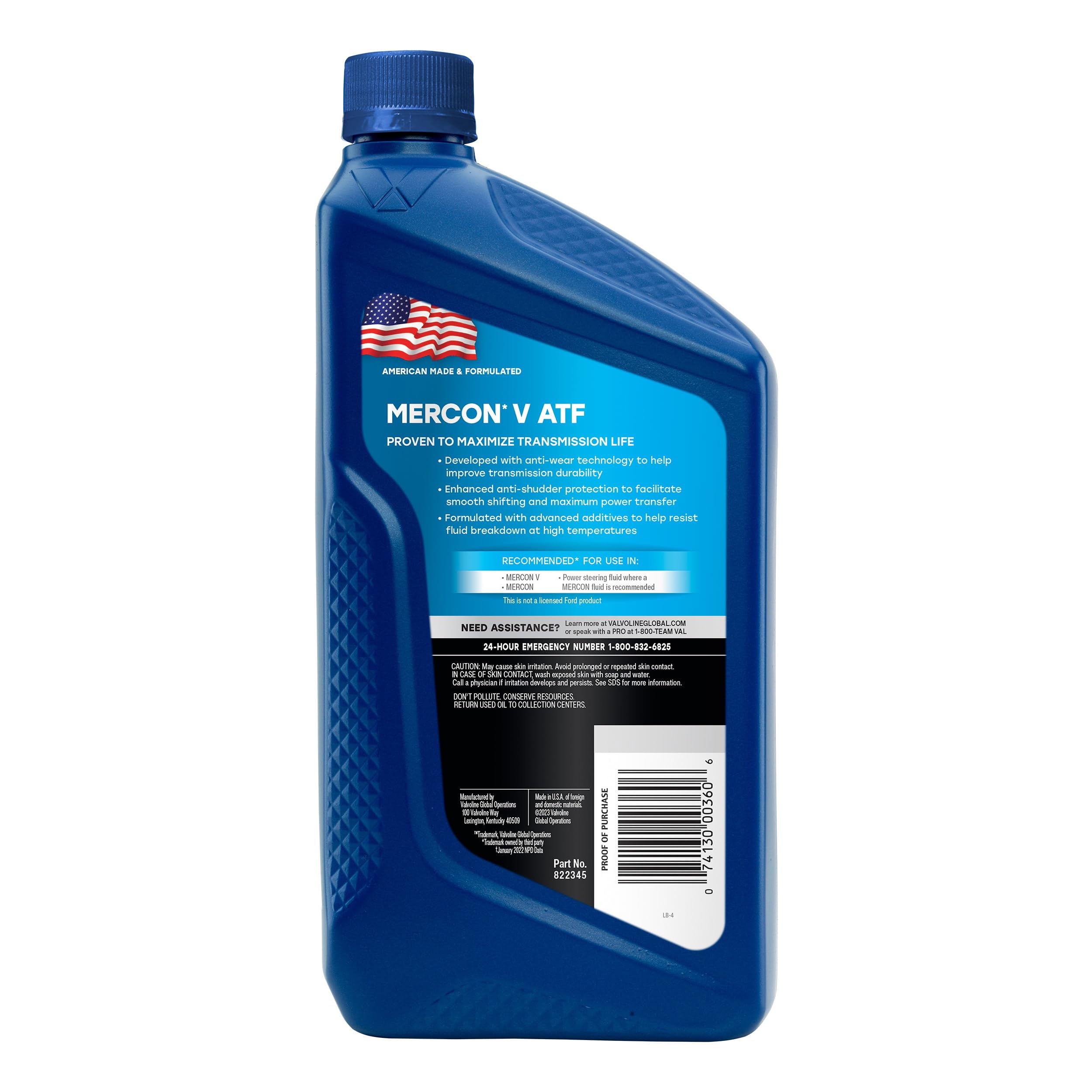 Snapklik.com : Mercon V ATF Conventional Automatic Transmission Fluid 1 ...