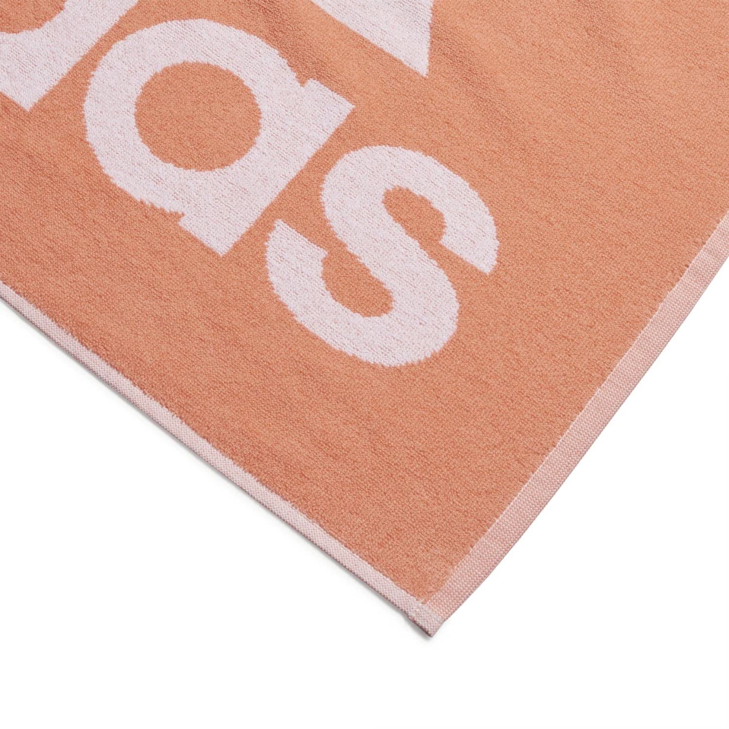 adidas Unisex Brand Towel, Coral Fusion / White, One Size