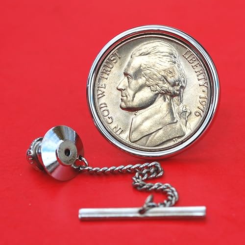 US 1976 Jefferson Nickel 5 Cent BU Uncirculated Coin Silver