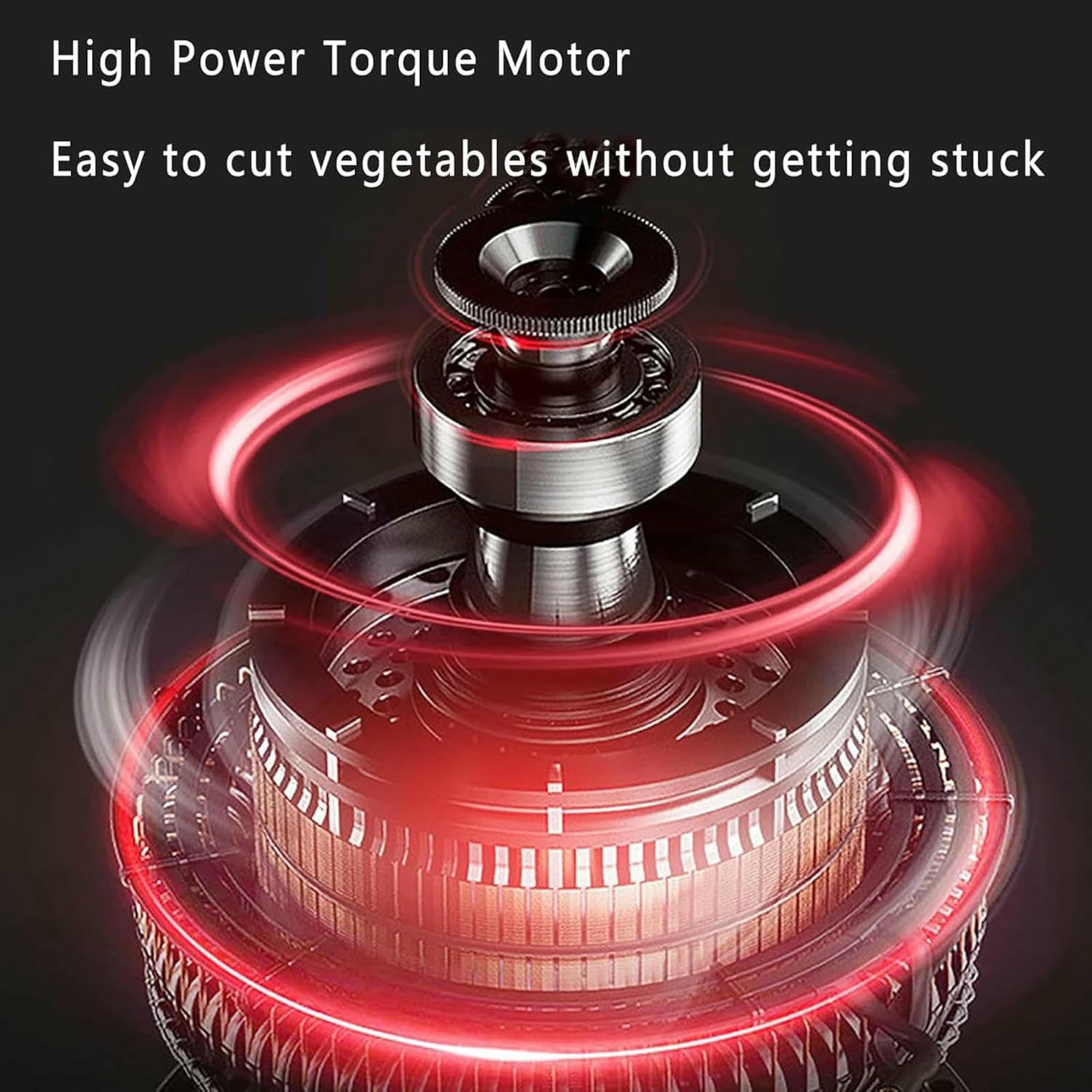 Rallador eléctrico de Queso 5 en 1 de Acero Inoxidable, Cortador de Verduras, Potente Funcionamiento con 1 botón, Corte rebanadas de 2 mm/filamento de 4 mm, Frutas y Verduras