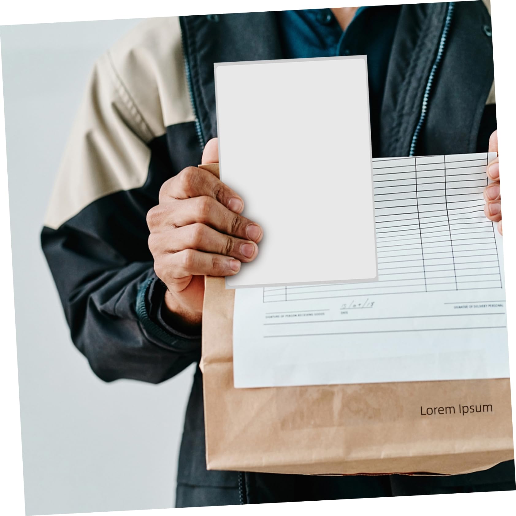 Holibanna 160feuilles Étiquettes Thermiques Manuelles Pour Bacs De Rangement Autocollants Imprimables Et Amovibles Pour Organisation De Cuisine Et Bureau