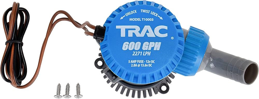 Amazon.com: Trac Outdoors 600 GPH Bilge Pump - Ideal for All Amazon.com: Trac Outdoors 600 GPH Bilge Pump - Ideal for All