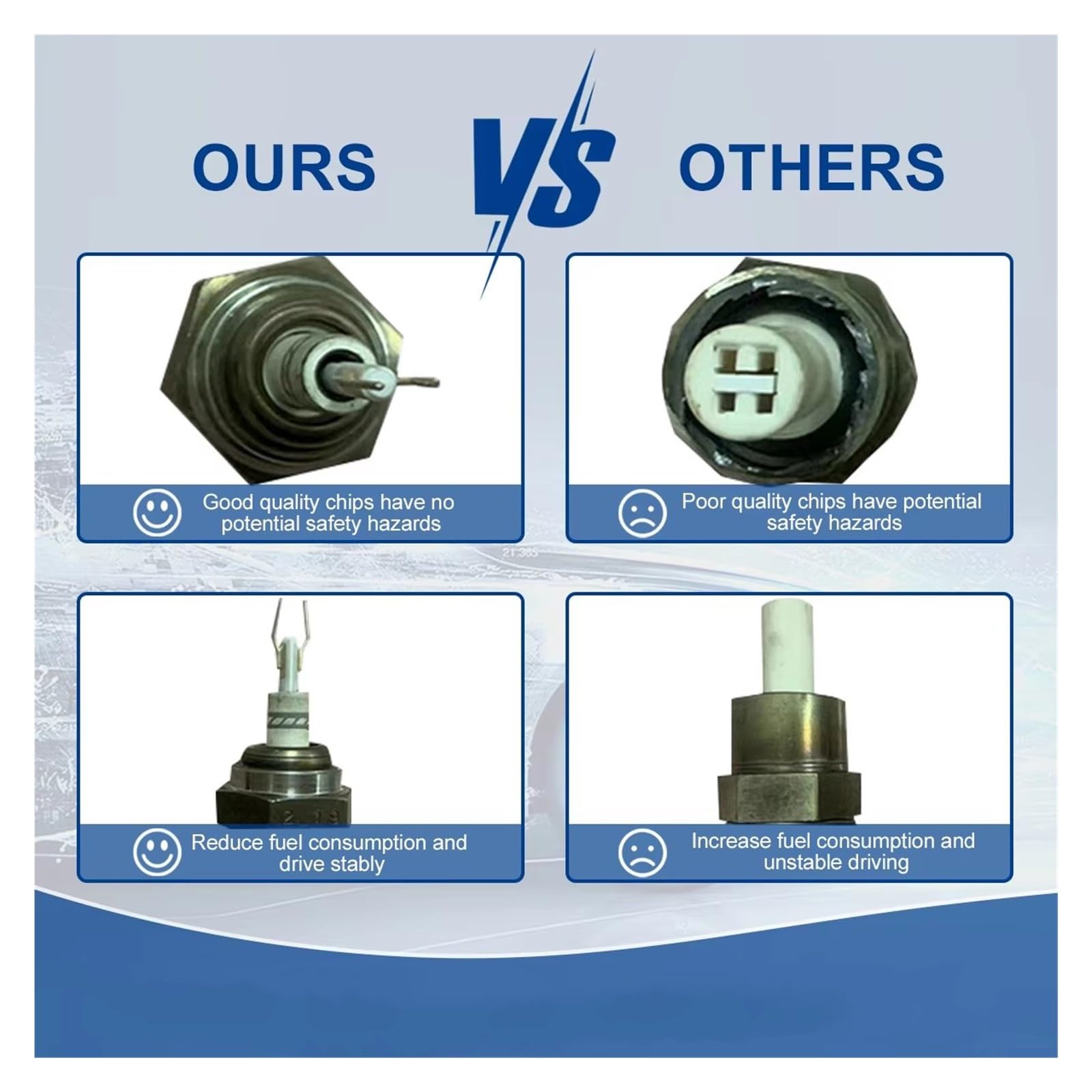 Sensor de oxígeno Lambda para Civic 1.8L 2012 2013 2014 2015 para ILX 2.0L 2013 2014 Sensor de oxígeno O2 Aguas Arriba y Aguas Abajo 234-9119 234-4350 36531-R1A-A01 Sensores de oxígeno