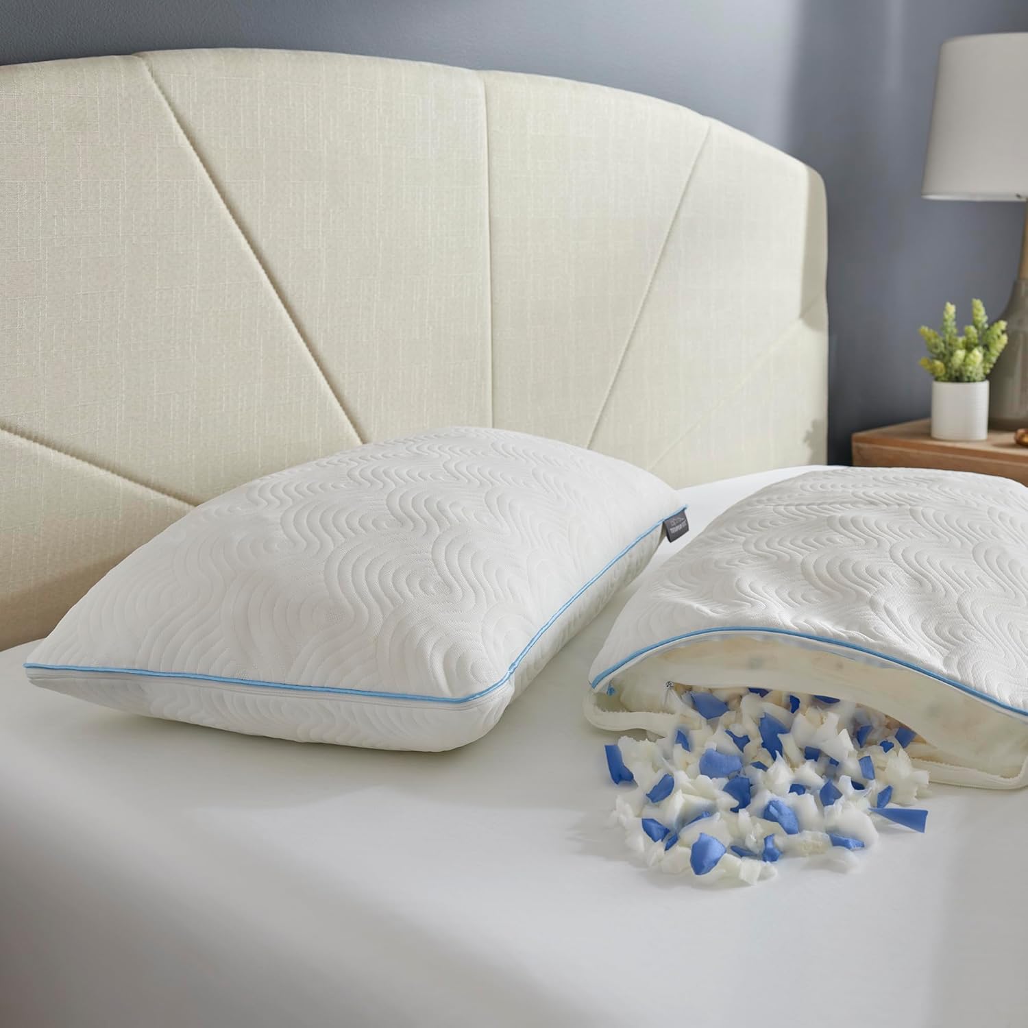 TempurPedic Cloud Adjustable 2 Pack Pillow, Queen (U.S