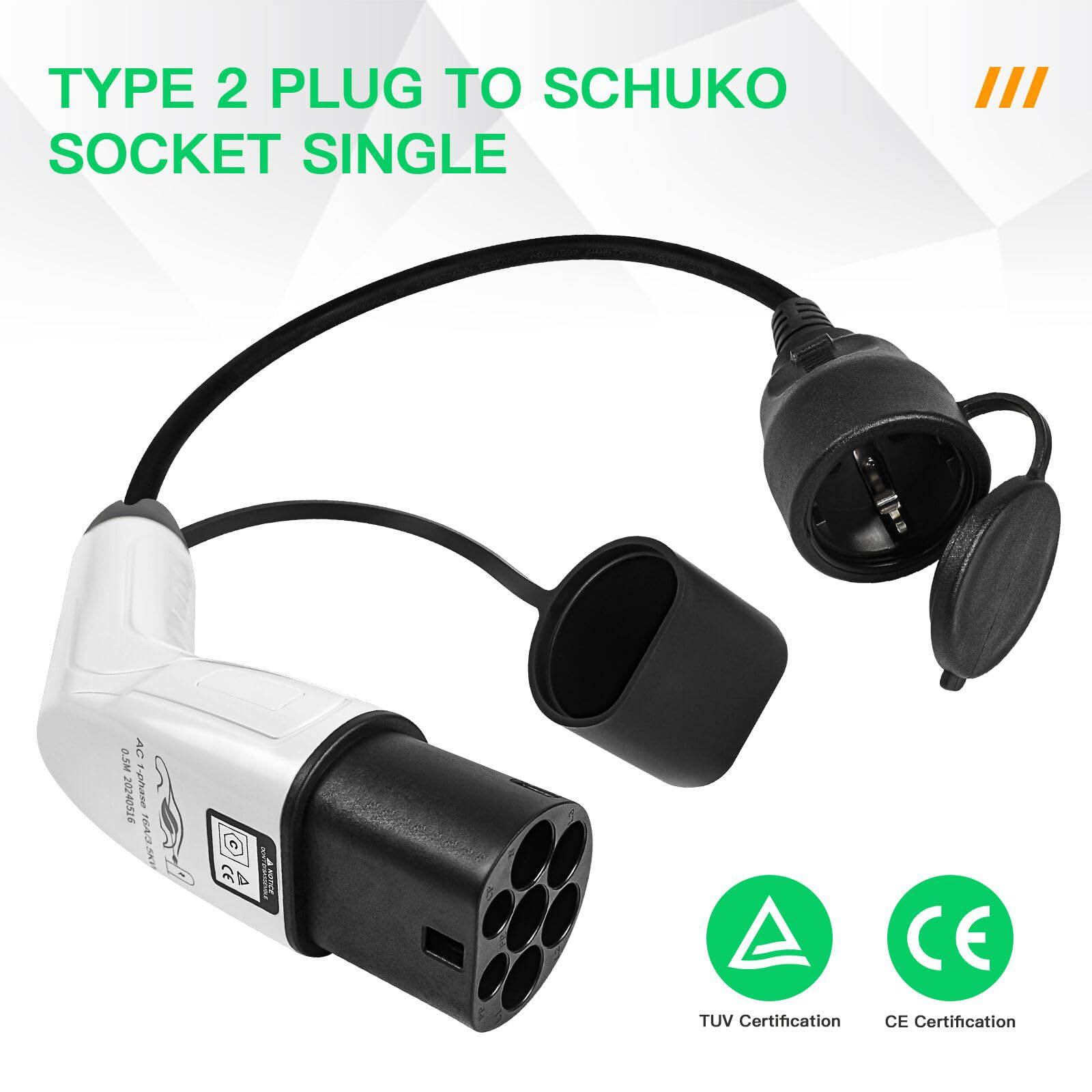 Guy-Tech Adattatore AC/DC Compatibile Con IHome IP49 IP49BRE IP49bk IP49BZC Altoparlante Ricaricabile Alimentatore Cavo Caricatore Spina EU - Foto 6