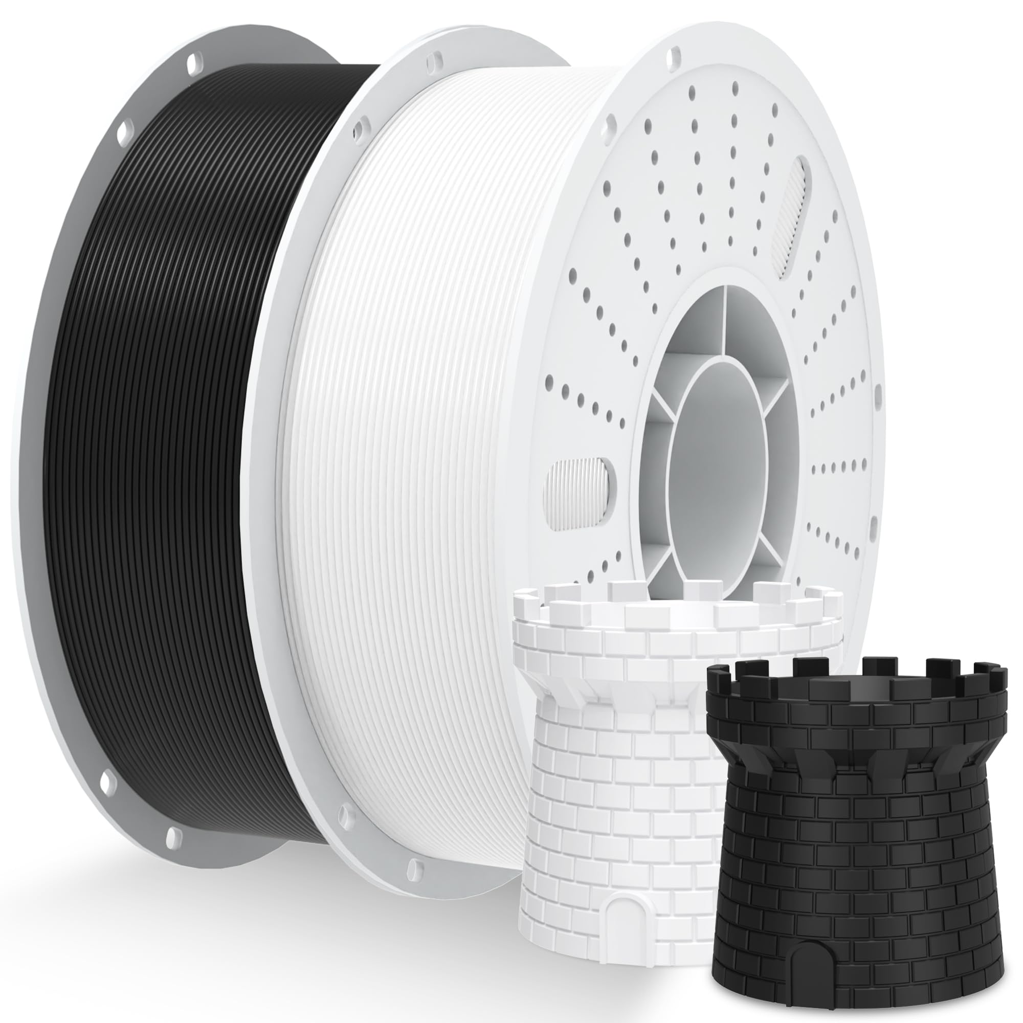 PINBALL PETG 3d Printer Filament 1.75mm High Precision Durable Moisture-Proof Strong Filament Mith Better Flow Dimensional Accuracy +/- 0.02mm