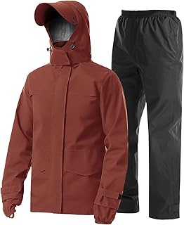 Sponsored You’re seeing this ad based on the product’s relevance to your search query.Learn more about this advertisement Coutyuyi Men's Rain Suit Waterproof Rain Jacket Breathable Lightweight Raincoat with Hood Suitable Rain Wear for Leisure, Outdoor Sports, Golf, Hiking