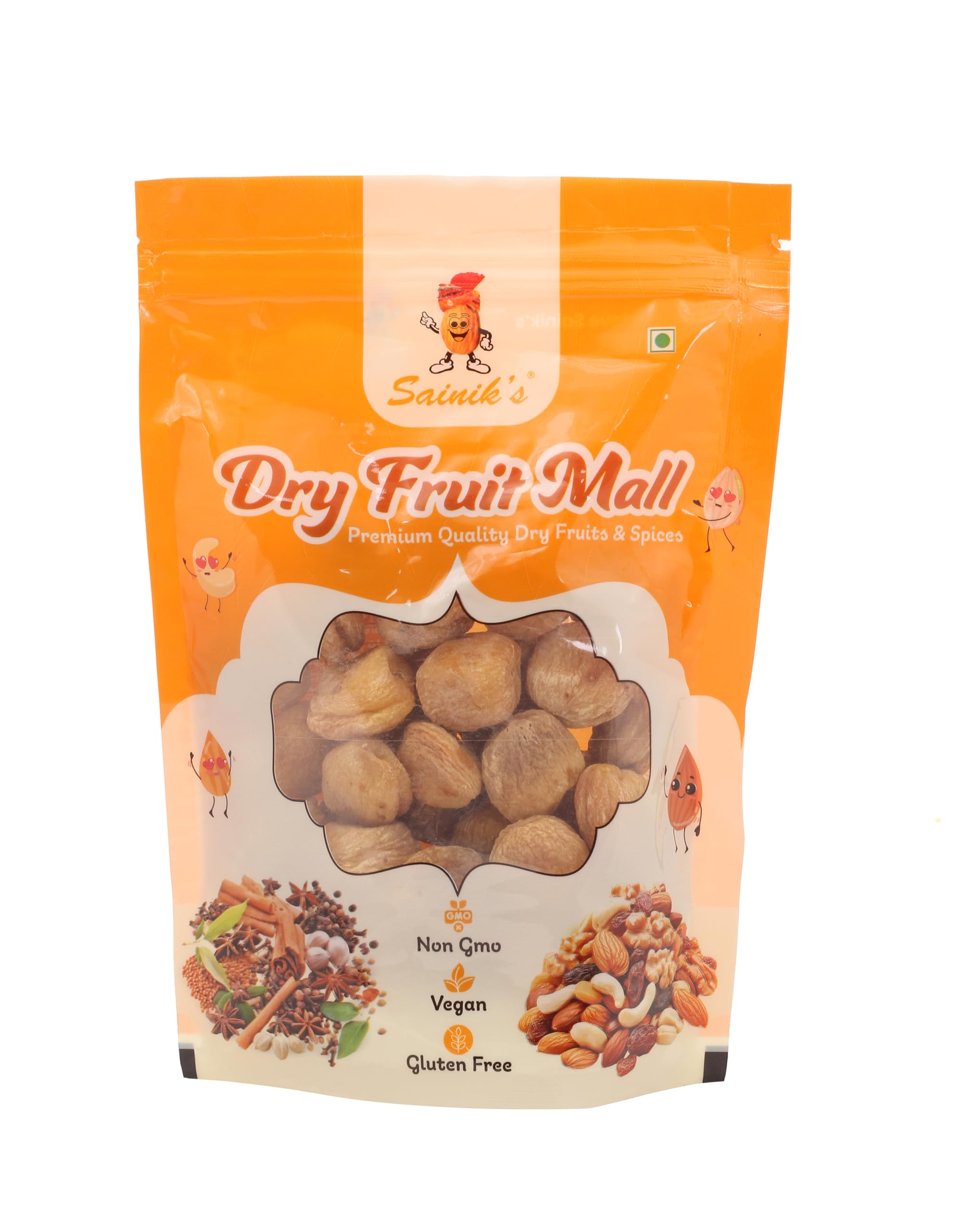Sainik's Dry Fruit Mall Premium Dried Apricots/Jardalu/Kurbani/Khubani (800 Gram)