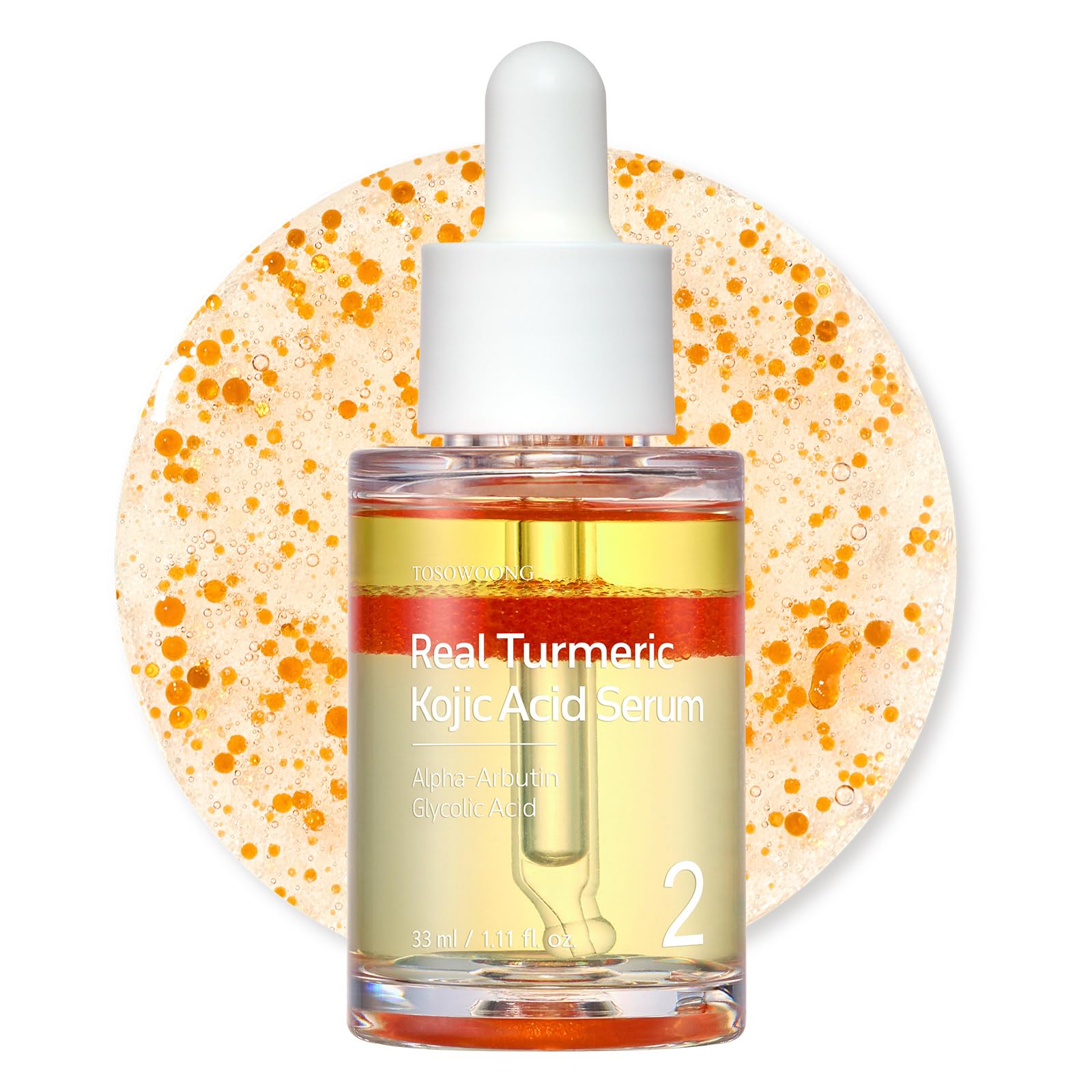 Amazon.com: TOSOWOONG Real Turmeric Kojic Acid Serum - Brightening