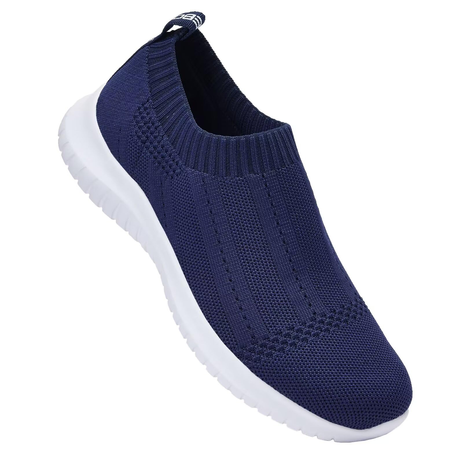 konhill Womens Slip On Sneakers Lightweight Knit Walking Shoes