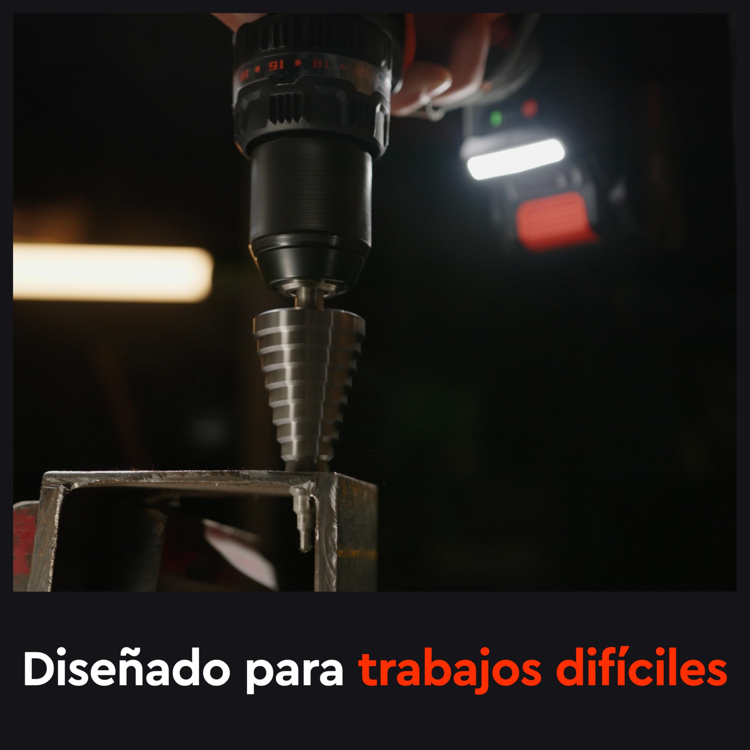 Taladro Atornillador a Batería 20V Sin Escobillas, 160 Nm, Portabrocas 13mm, Solo 1,1 kg - CD-202BC ULTRA + Batería 4.0Ah + Cargador + Maletin