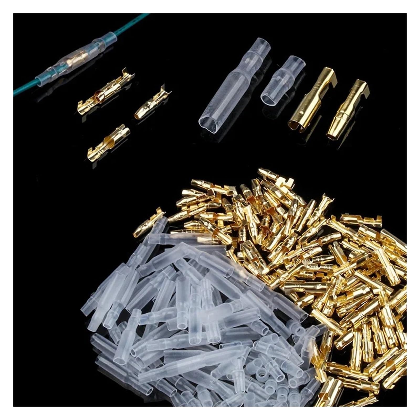 Raccordement moto haut de gamme cosses rondes 3.9mm