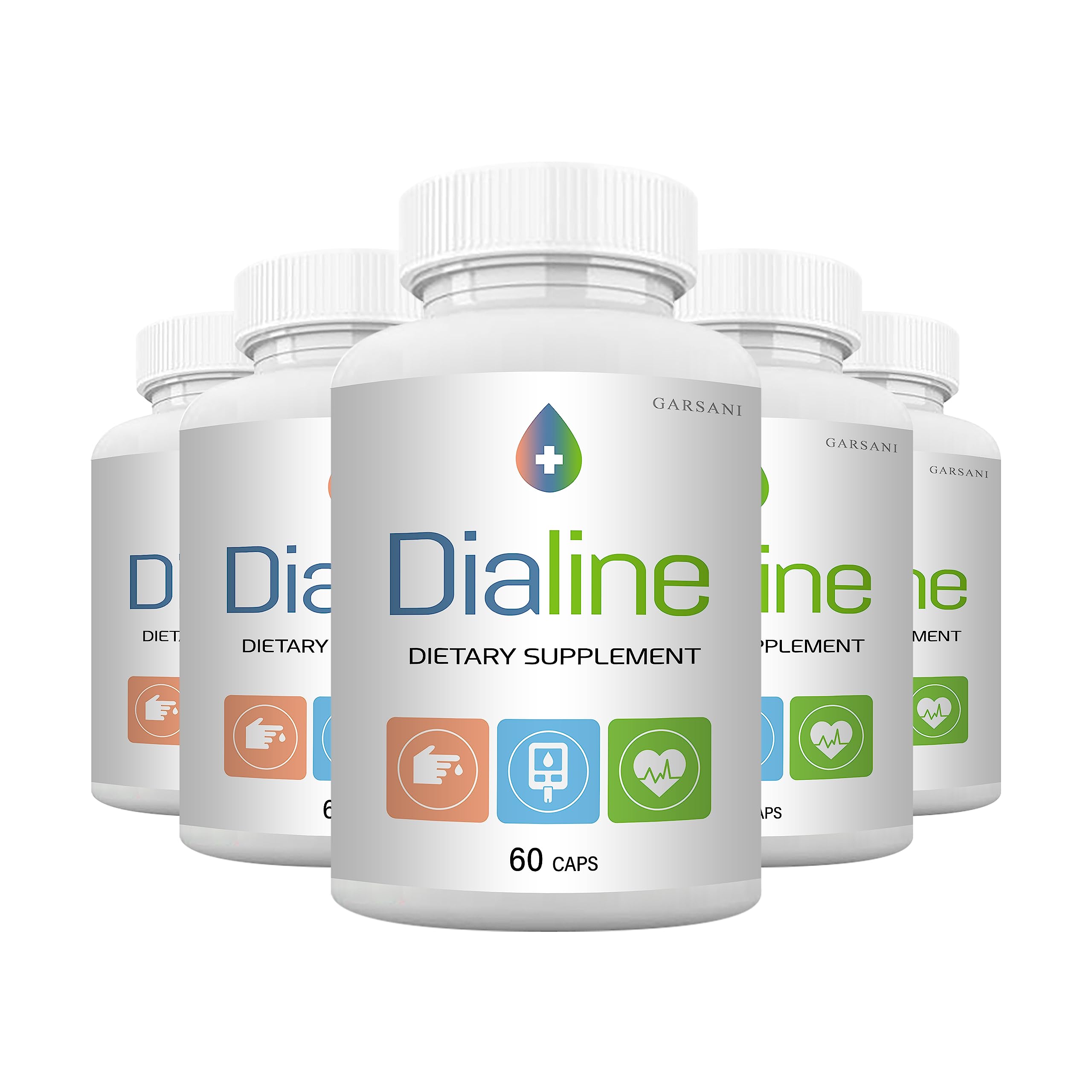 Dialine - Dialine Advanced Supplement Capsules (5 Pack, 300 Capsules)