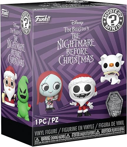 Miniatura 1 de Funko Pop! Mystery Minis The Nightmare Before Christmas - Una figura misteriosa (los estilos pueden variar)