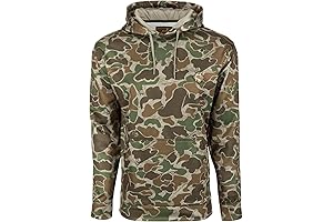 Drake Waterfowl Ol' Tom Men's Hoodie: Stealthy Style for Hunting Adventures