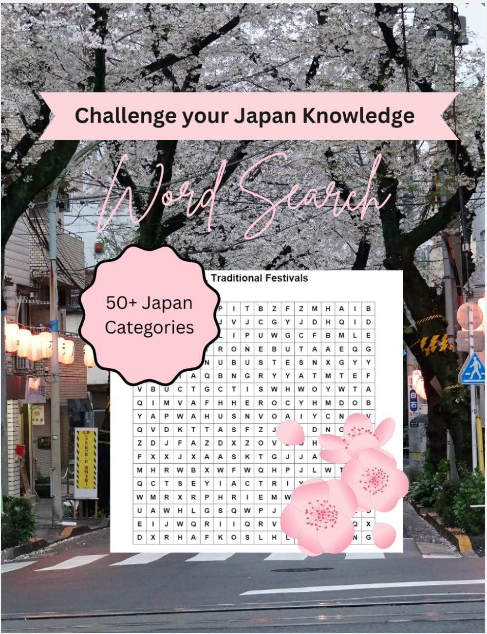 Challenge your Japan Knowledge: Word Search| 50+ Japan Categories