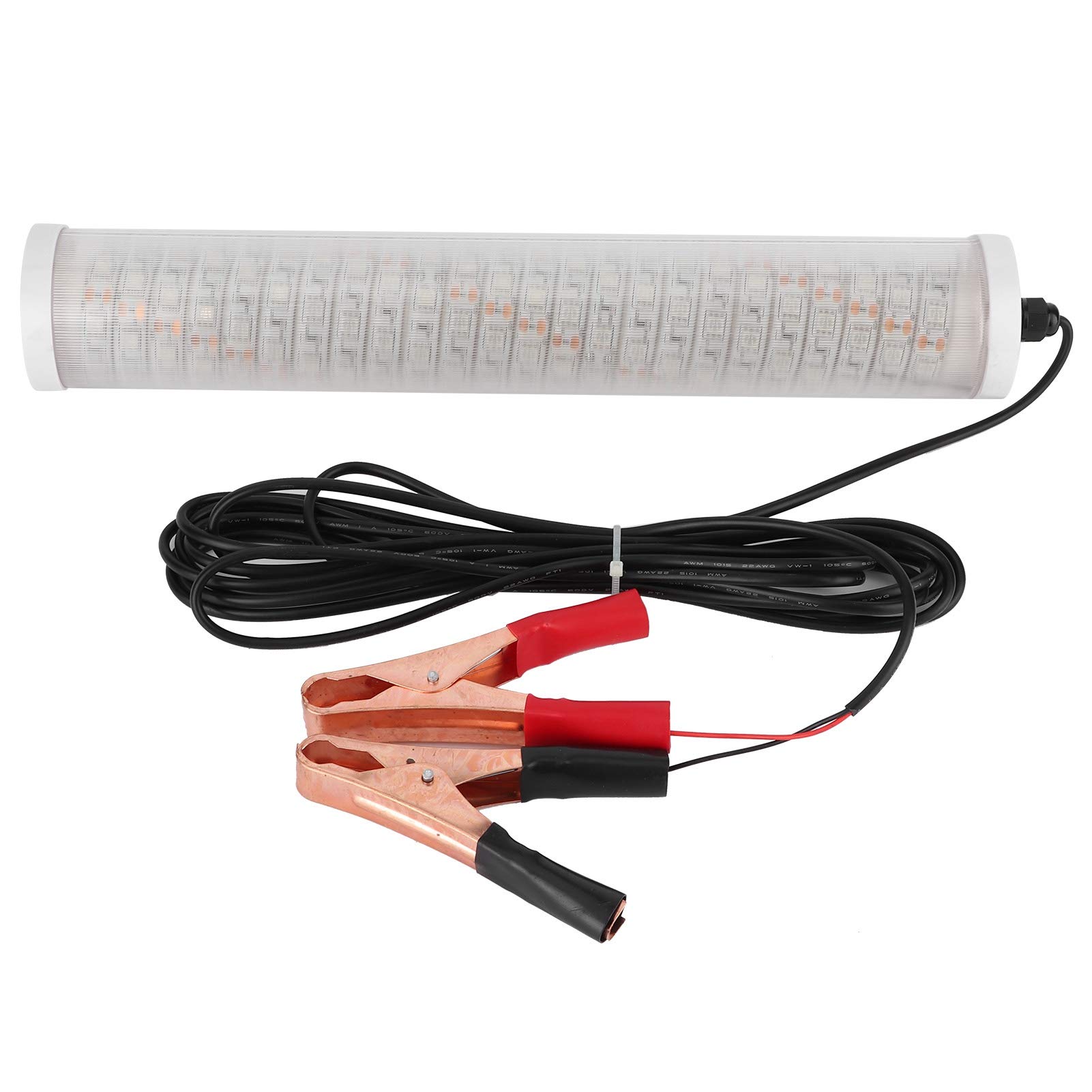 Luce da Pesca, Sommergibile GUIDATO Sott'Acqua La Pesca Attira La Luce Esca 12V 30W Deep Drop Water Ice Pesca Che Attrae La Luce con Cavo da 5 M