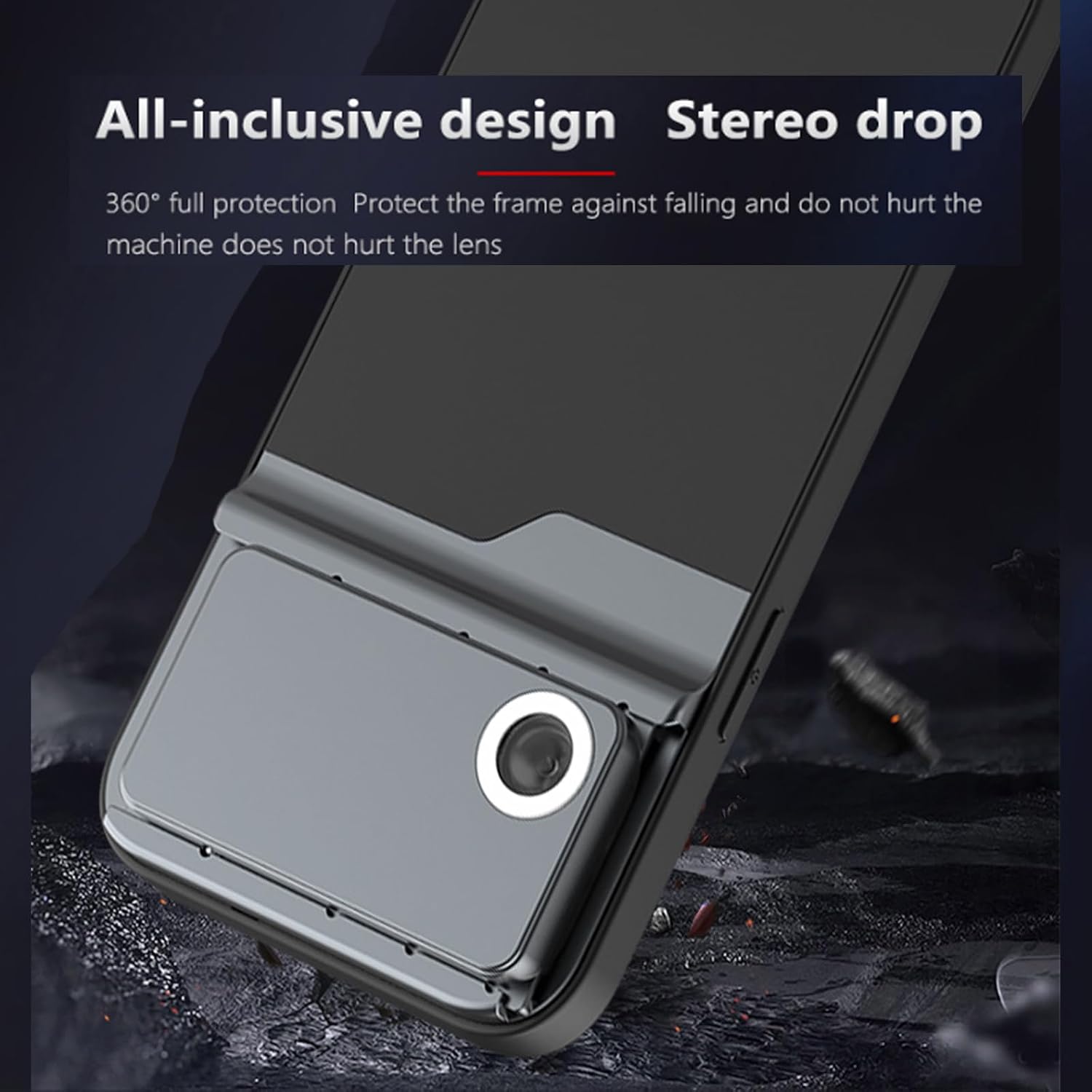 Phone Microscope Lens, 400X Phone Case Micro Lens with LED Light, Pocket Microscope Phone Camera Lens Attachment (Compatible with Phone 16pro max)