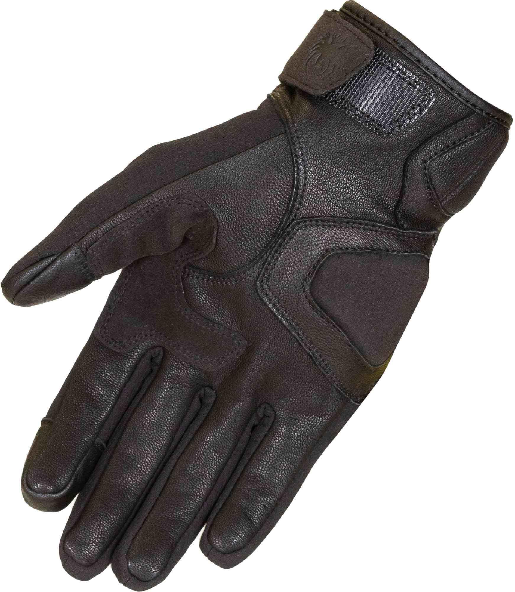 Merlin Denali D3O wasserdichte Motorrad Handschuhe, czarny/szary, S