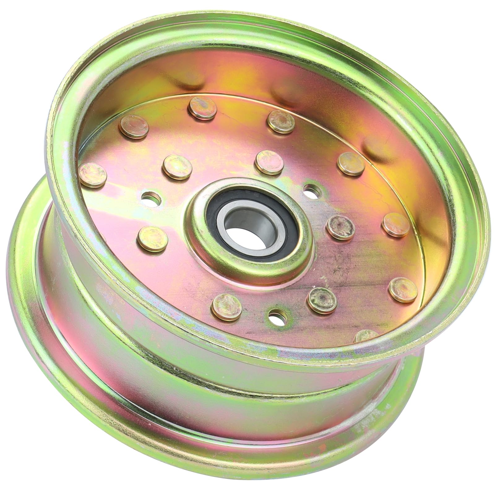 NICHEFLAG 1-413099 Pulley-Idler Replaces Exmark 116-4666 Pulley, Toro 1-413099, Exmark 1-413099, Exmark Lazer Z Idler Pulley 116 4666, E413099 for
