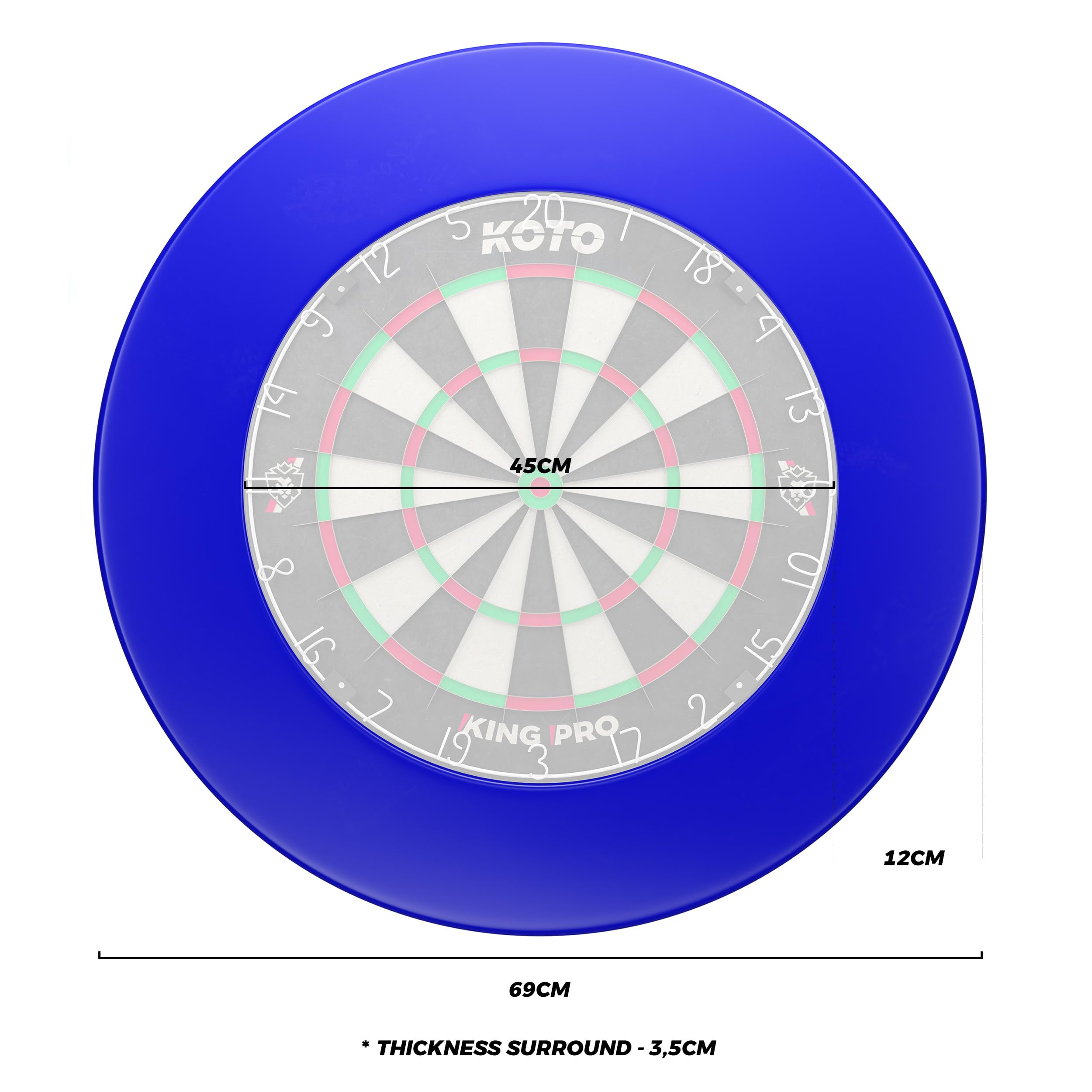 Dartboard Surround Beschermende Ring,Eva Wandbescherming Voor Gemiste Worpen,Makkelijke Montage Voor Binnen & Buiten,Voorkomt Muurbeschadiging,Onmisbare Dart Accessoire. (Vleugels, T:2.5CM Dartboard Surround Beschermende Ring,Eva Wandbescherming Voor Gemiste Worpen,Makkelijke Montage Voor Binnen & Buiten,Voorkomt Muurbeschadiging,Onmisbare Dart Accessoire. (Vleugels, T:2.5CM