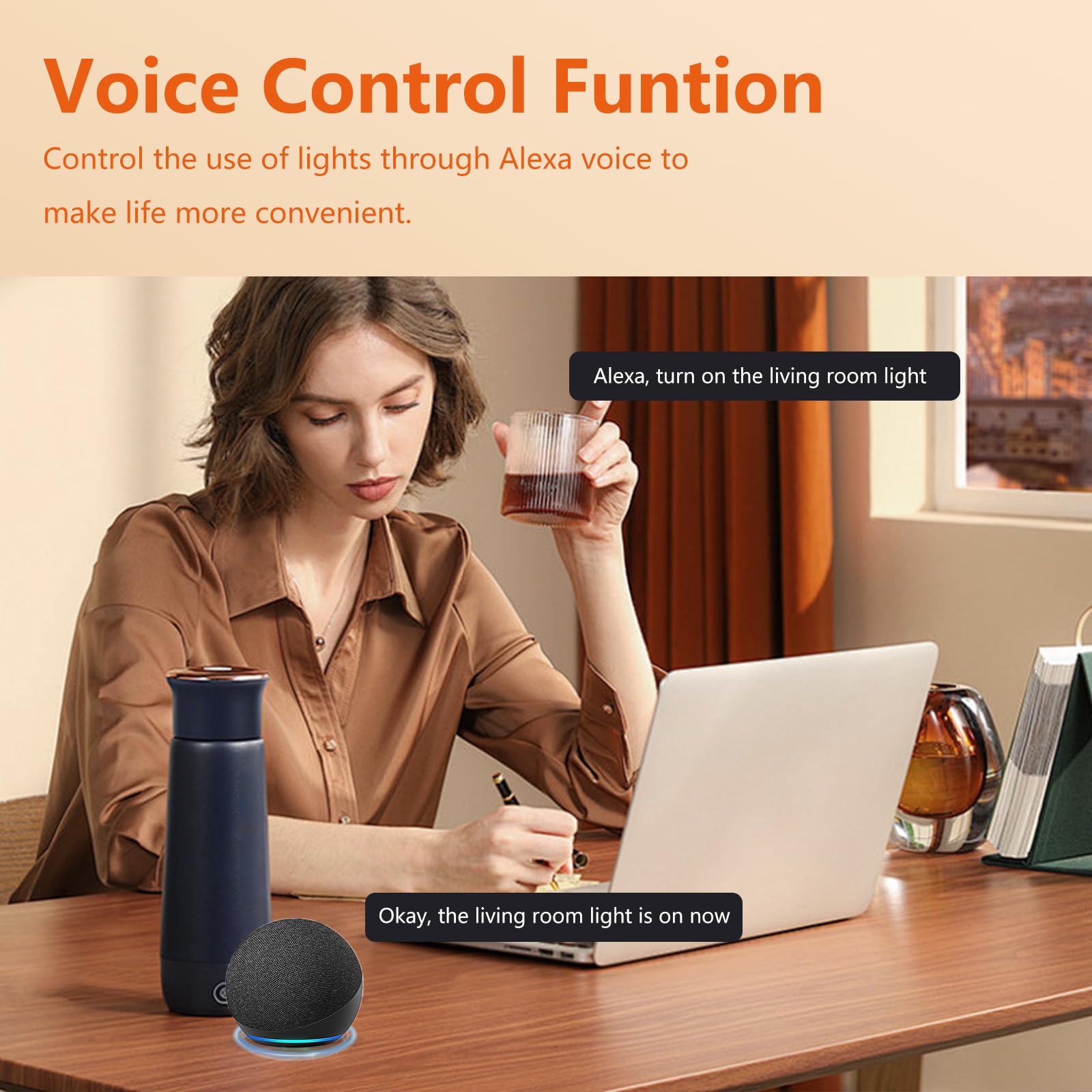 Interruptor Tactil Inteligente,WIFI Interruptores de Luz Con Cristal,Compatible con Alexa/Tuya/Smart Life,Requiere Cable Neutro,1 Gang 1 Vía-2 Paquetes,86mm Blanco
