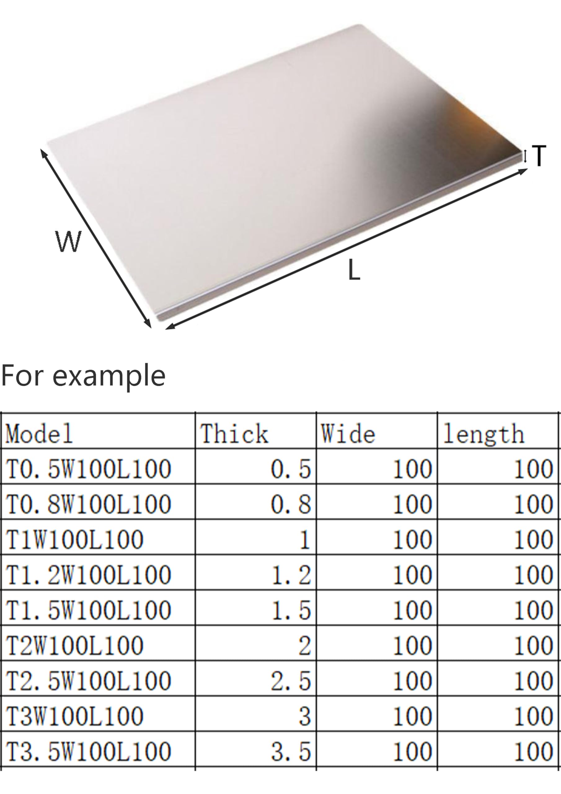 Blacha ze stopu metalu TC21 Płyta 6Al-2Zr-2Mo-1.5Cr, blacha konstrukcyjna odporna na zmęczenie o wysokiej wytrzymałości 1 szt.(12x100x300mm)