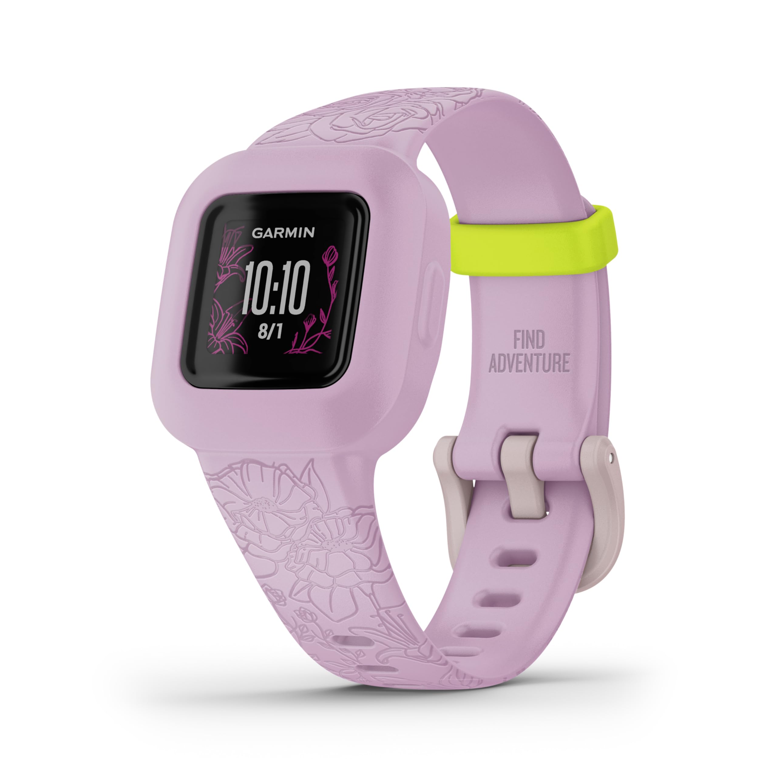 vívofit Jr.3, Fitness Tracker for Kids, Includes Interactive App Experience, Swim-Friendly, Up To 1-year Battery Life, Adjustable watch band, Pink