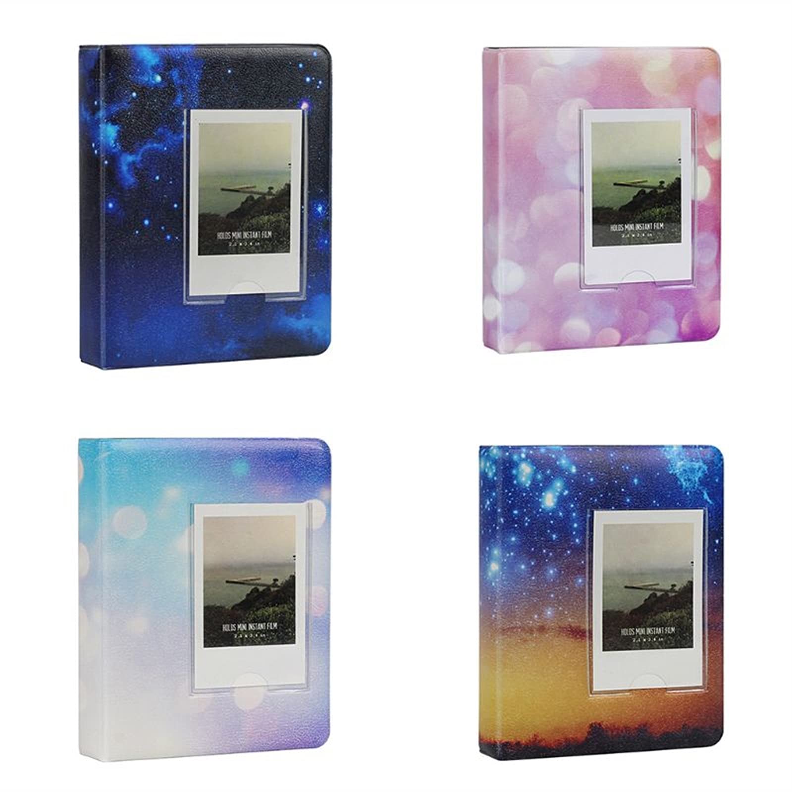 Album zdjęć Album fotograficzny 64 kieszenie 3 cal gwiaździsty niebo zdjęcie Book album Wedding Księga gości Pamięć książka obecny prezent dla mamy tata przyjaciel Album ze zdjęciami (Color : Giallo