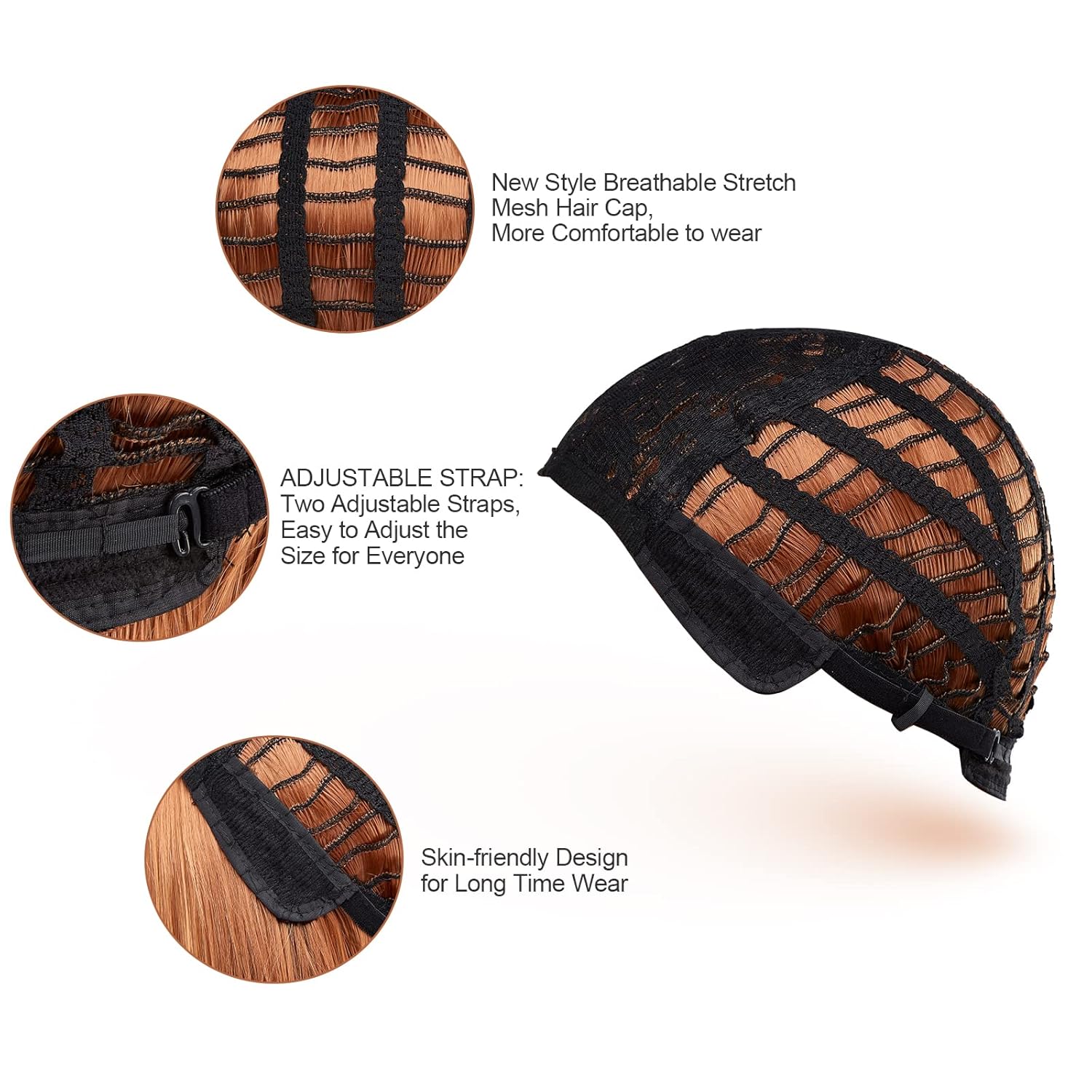 AGPTEK Wig, Synthetic Wig for Women, 40 Inch /100 cm Straight Long Wig Part in the Middle Anime Costume, Great for Party, Cosplay, Daily-Use and Festivals (Light Blonde) - Image 3