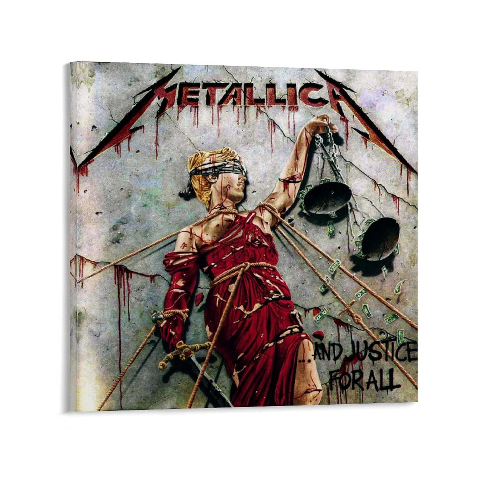 Metallica Poster Et Justice For All New Official Textile 75 Cm X 110 Cm : Metallica, Metallica