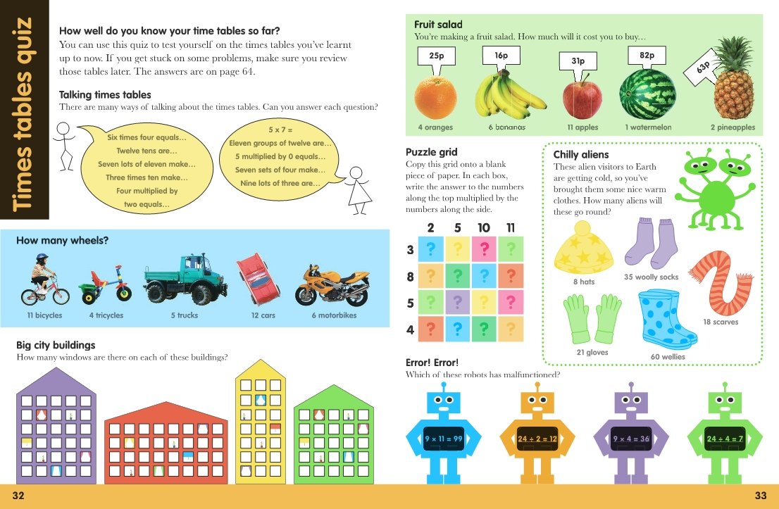 Carol Vorderman's Times Tables Book 2