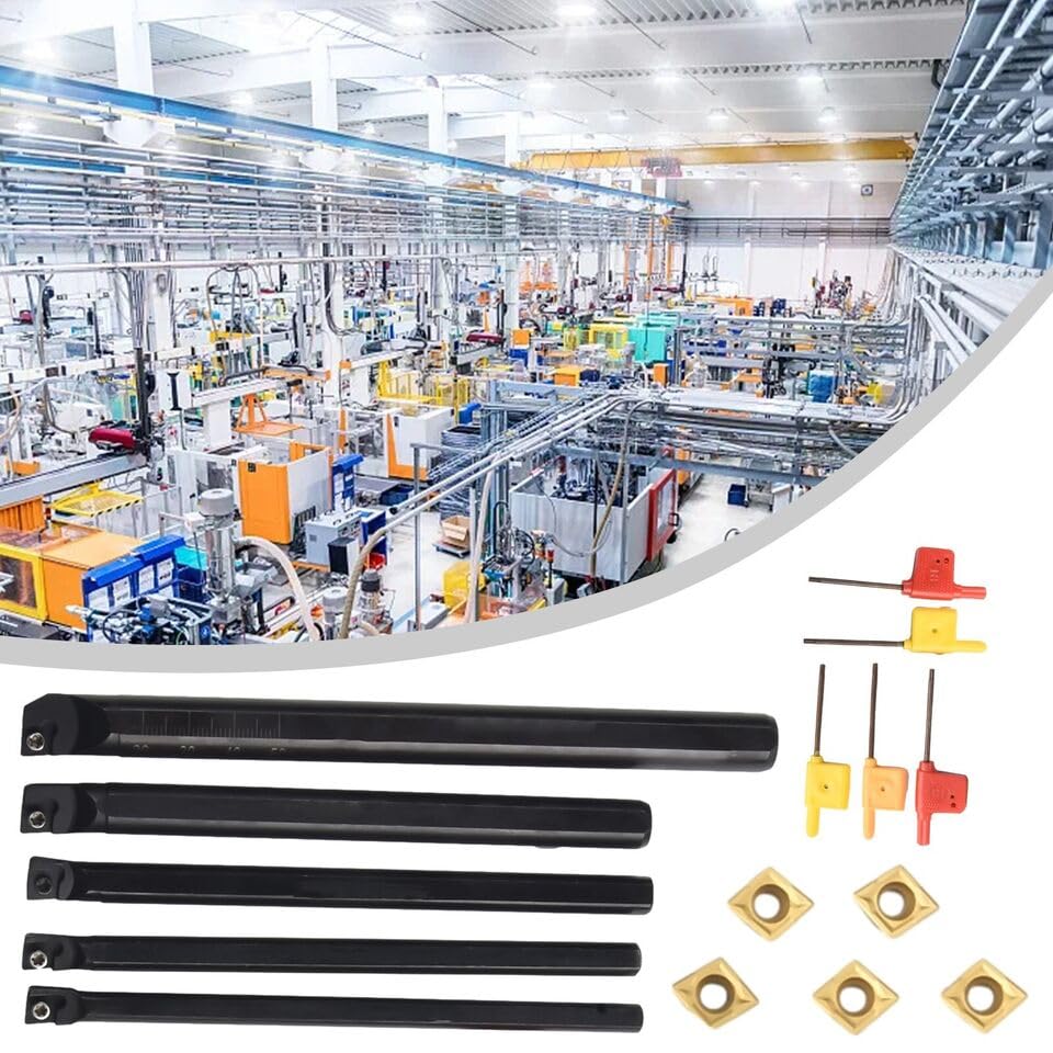 Kit de Herramientas para Torno con Insertos de Carburo miniatura 5