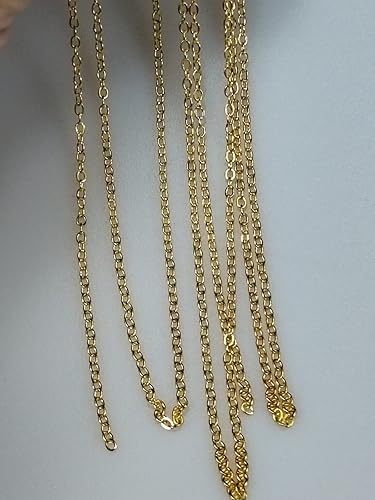 GAWEGM Accesorio de barco modelo - Cadena de anclaje de latón El barco de vela antiguo Piezas de modelo de madera