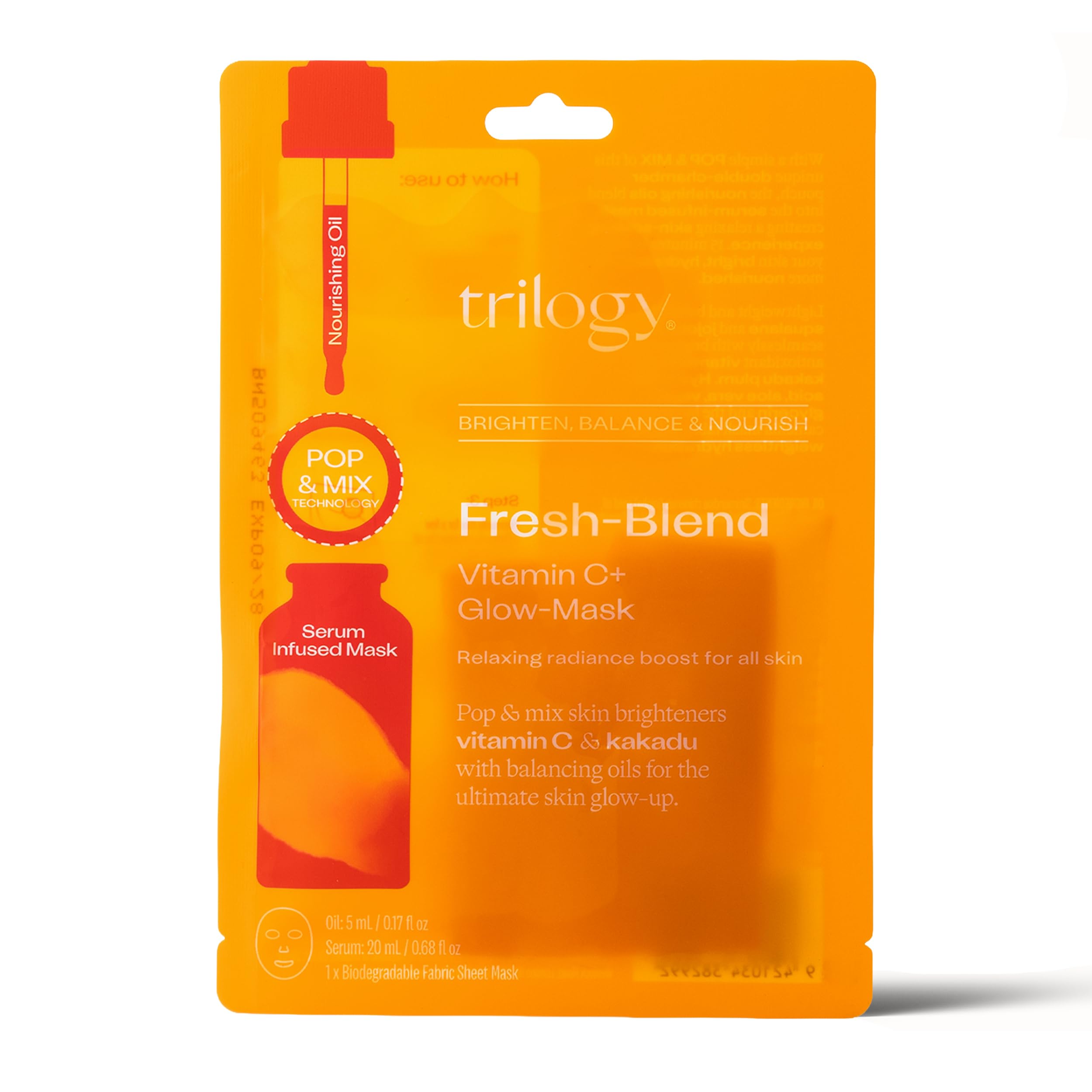 Trilogy Blend Glow-Mask, 0.85 FZ | Grocery Pickup & Delivery