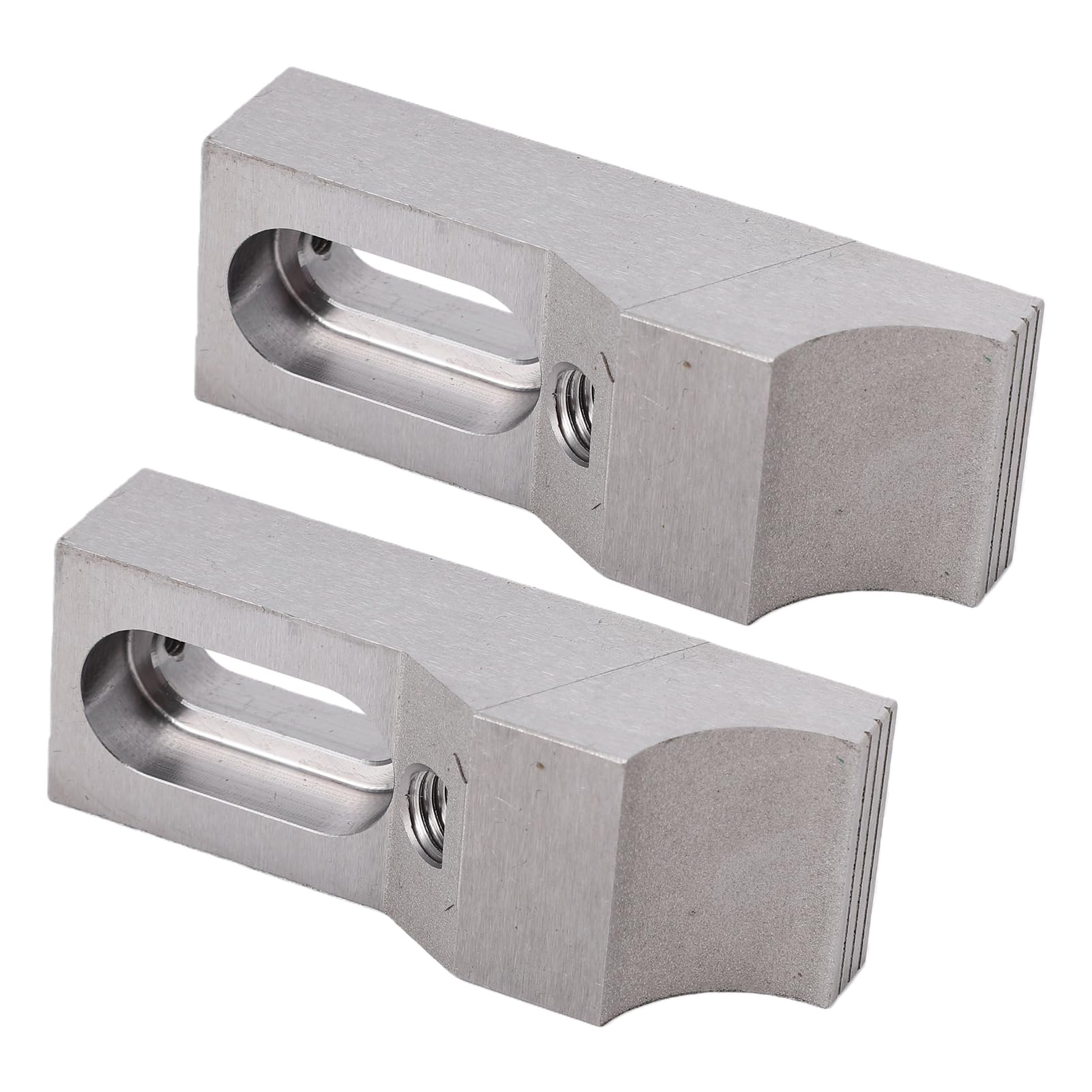 Ejoyous Mini Abrazadera de Tornillo de Banco S136H, Abrazadera Lateral de Acero para Molde, Tornillo de Banco de 68x25x20 Mm, de Sujeción CNC M8 Endurecida para Fresadora, Perforadora, Rectificadora