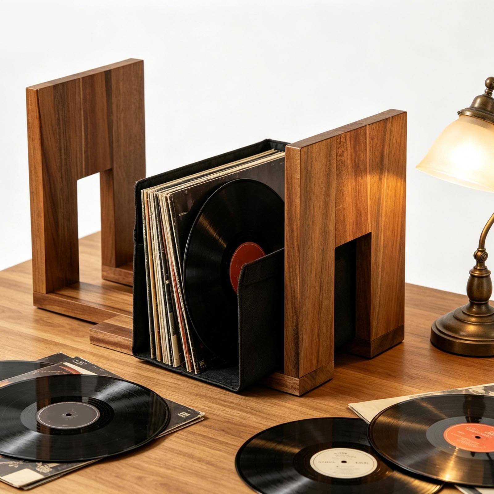 Na Płyty Winylowe Regulowany Rozszerzalny Organizer Mieści 2060 Płyt | Przechowywanie Albumów Winylowych Biurko, Stół, Szafka, Salon, Sypialnia, Książki, Czasopisma, Foldery i Teczki