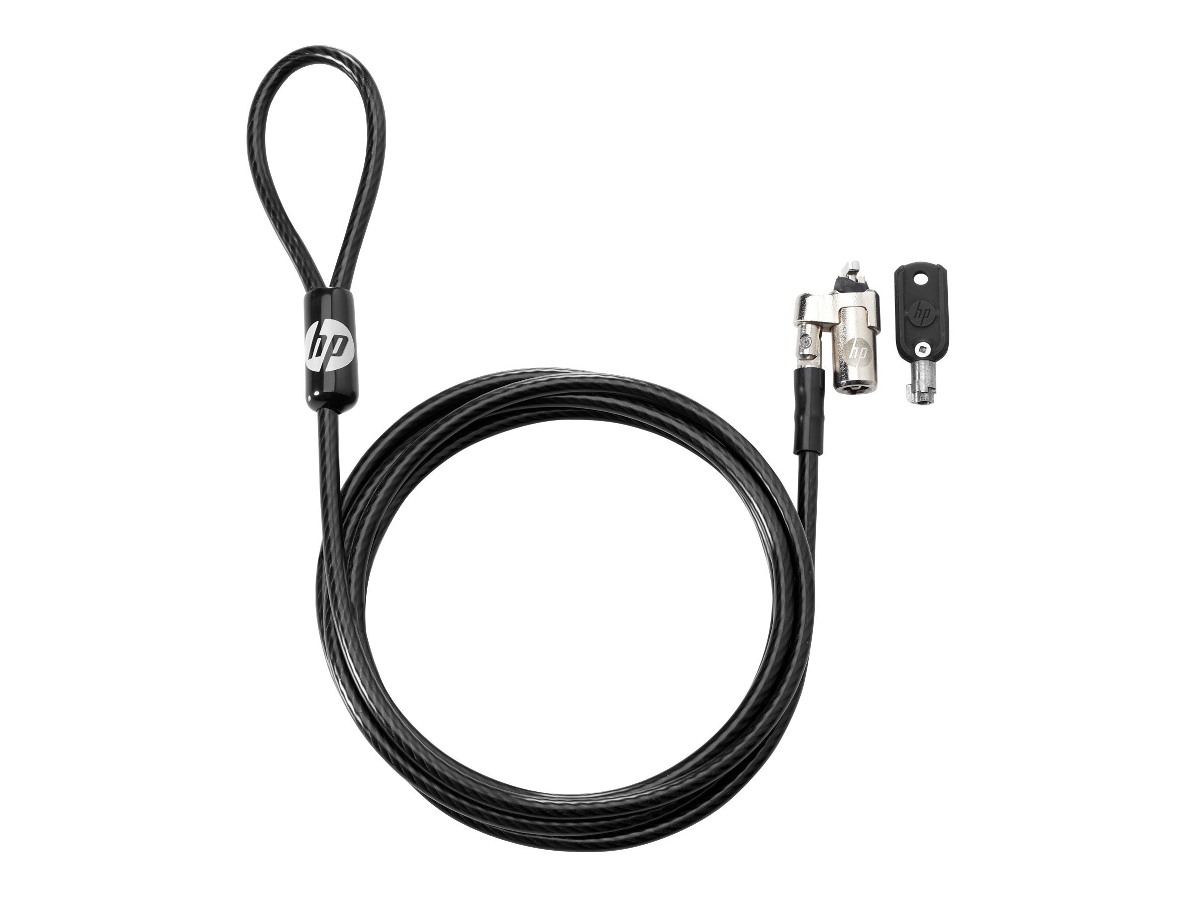 Amazon.com: HP T1A62UT Keyed Security Cable Lock, Black : Electronics