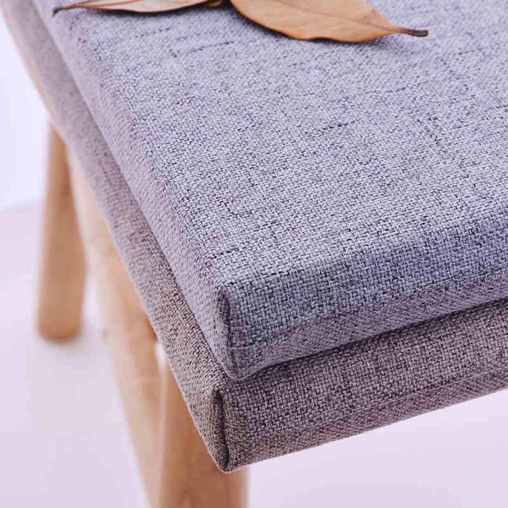 Stół z pianki memory Bo Cush 45 x 45 cm – gruba, kwadratowa podkładka do siedzenia, do użytku wewnątrz i na zewnątrz, futrzana, na patio, huśtawkę i fotel, uniwersalna, kolor