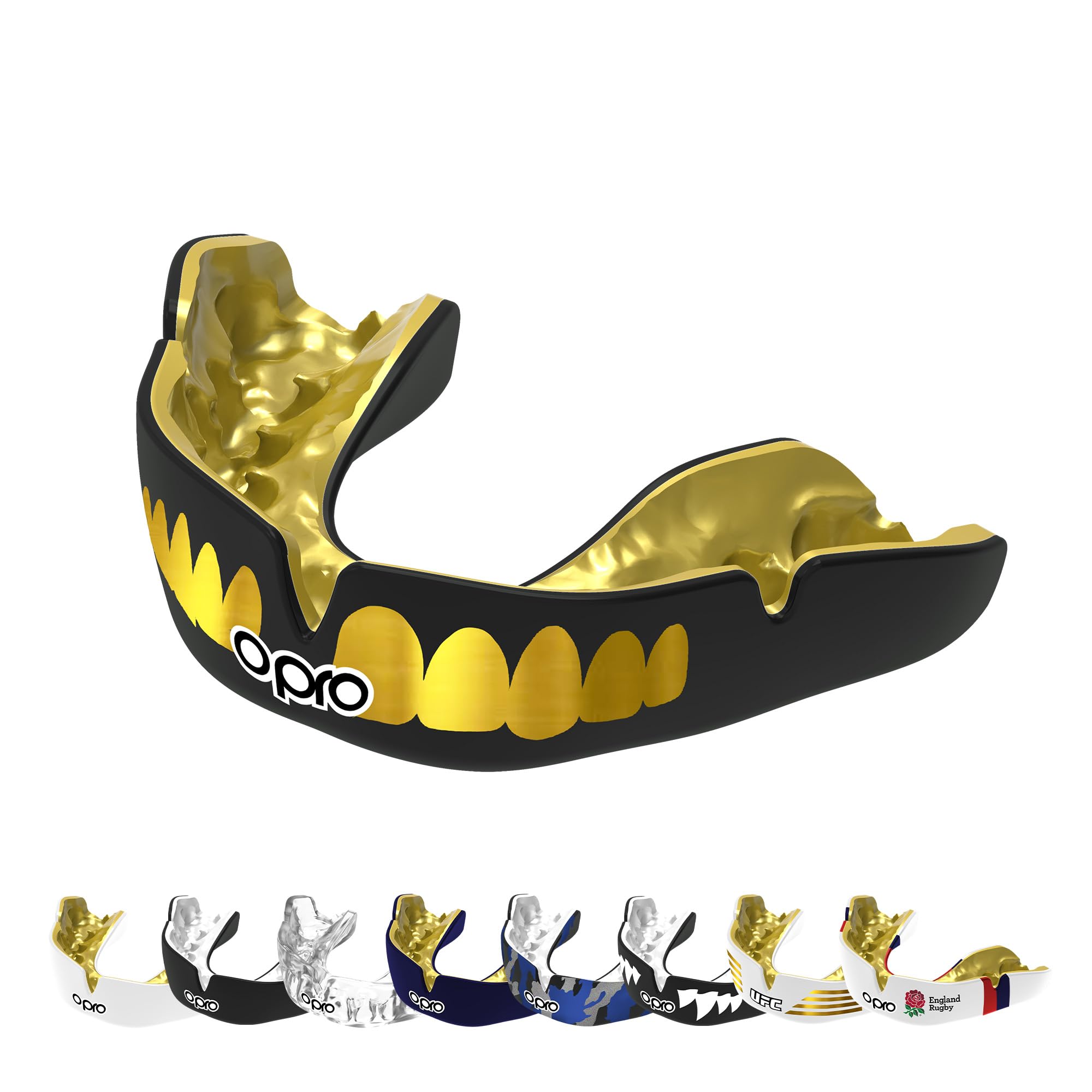 OPRO Protector Bucal Instant Custom-Fit para Brackets – Bucal para Boxeo, MMA, BJJ, Rugby y Hockey – Autoajustable – con Garantía Dental Incluida — view 10