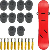 Suporte de parede para snowboard, suporte de armazenamento de esqui, design flutuante invisível, comporta 5 pranchas, serve para qualquer esqui ou snowboard