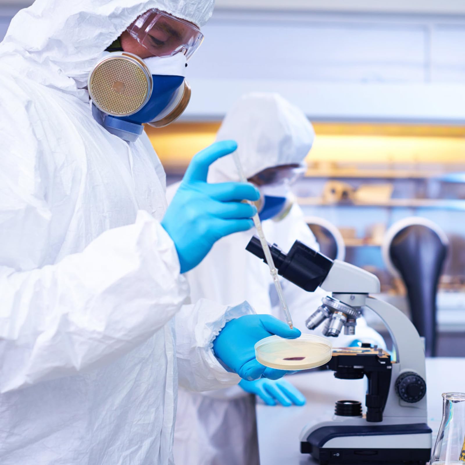 Levemolo Sterile Nähragarplatten 9cm aus Agar und PC Vielseitig für Kulturen 20 Stück für Forschung und Lehre im Laborgebrauch