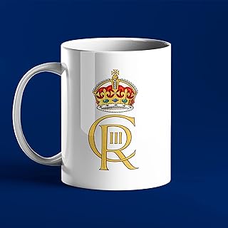 King Charles - Royal Cypher - 2023 Coronation Mug (His Majesty The King's cypher)