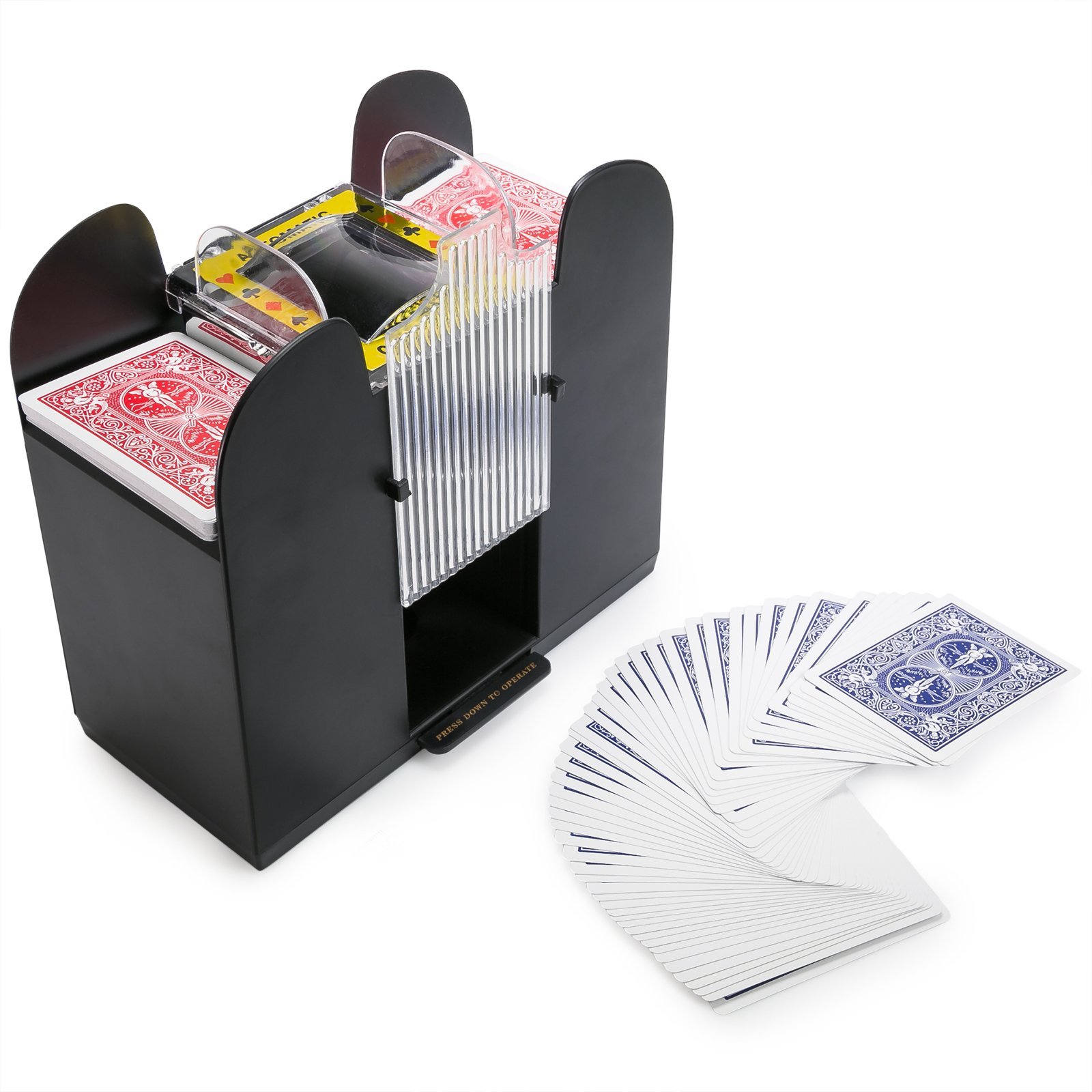 Amazon.com: WYZworks – 6 Deck Casino Automatic Card Shuffler