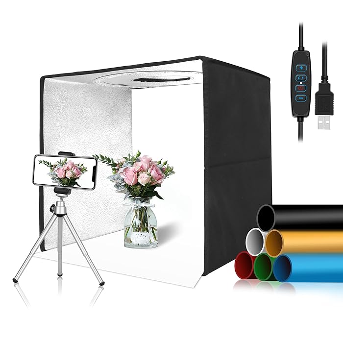 Buy Emart Mini Photo Studio Box, 11.8''/30cm 120 LED Foldable