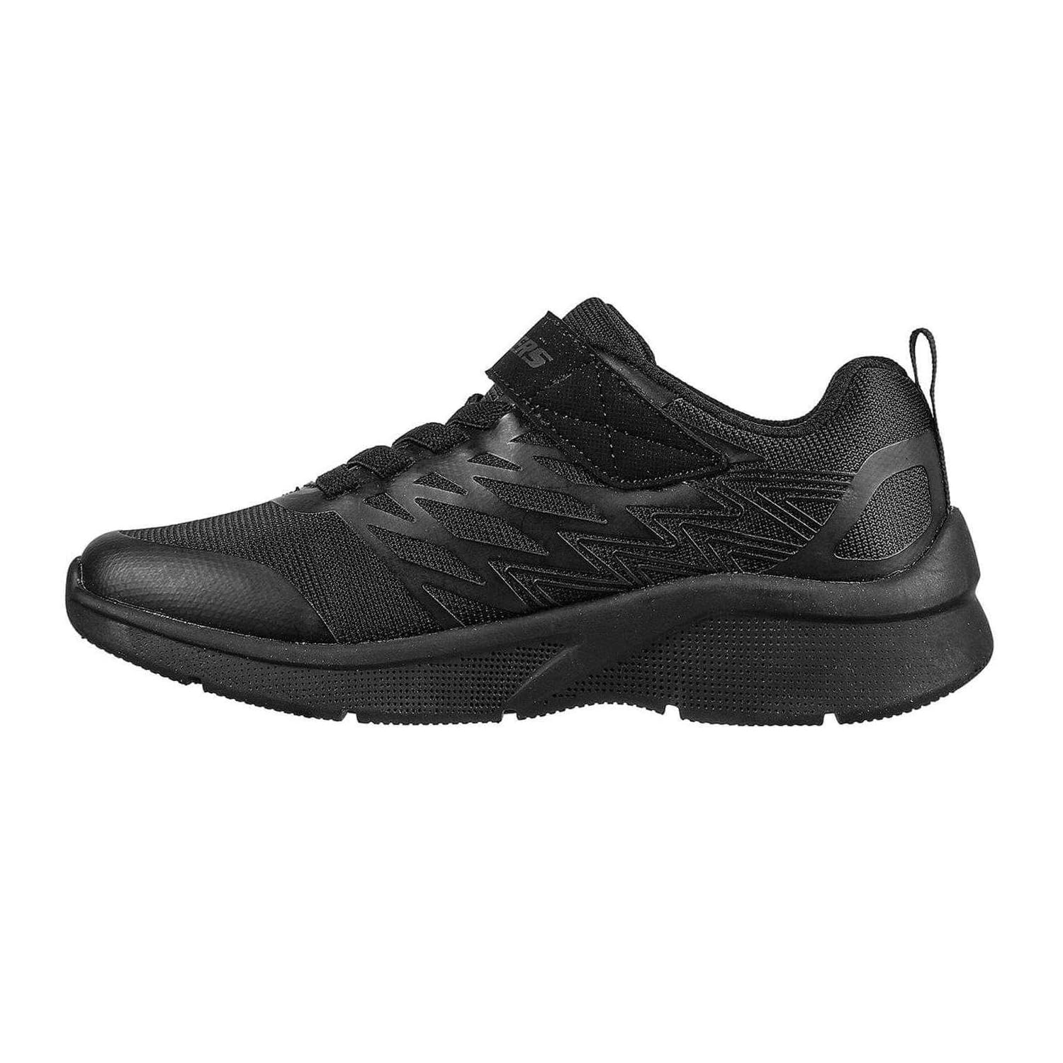 Skechers Boys MICROSPEC Advance Sneakers Kids BBK Black – Bild 2