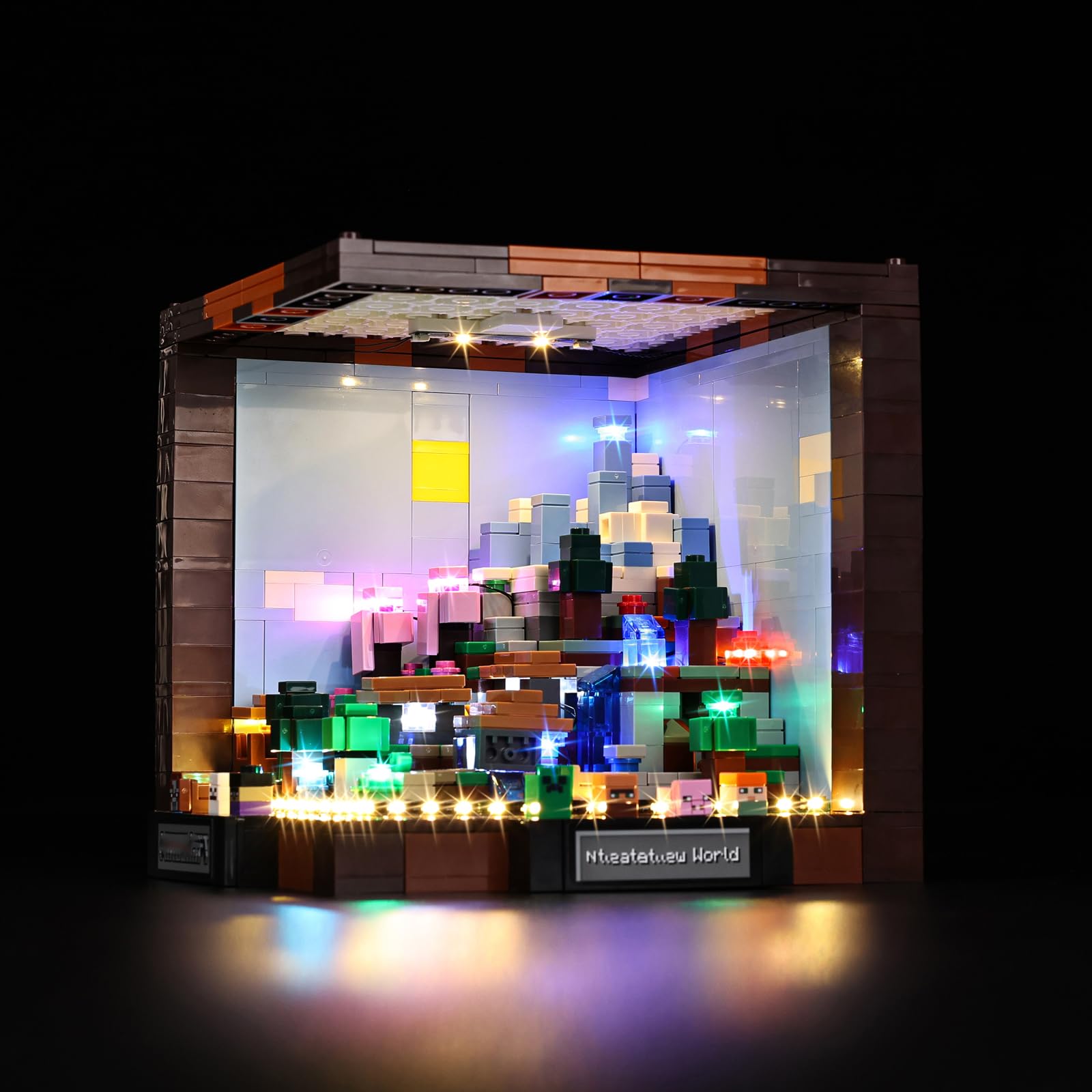 BrickSoul Minecraft Crafting Table Lego Light Kit, Led Light Kit for Lego 21265, Light Up Your Legos - NO Lego Blocks Set (Classic Version)